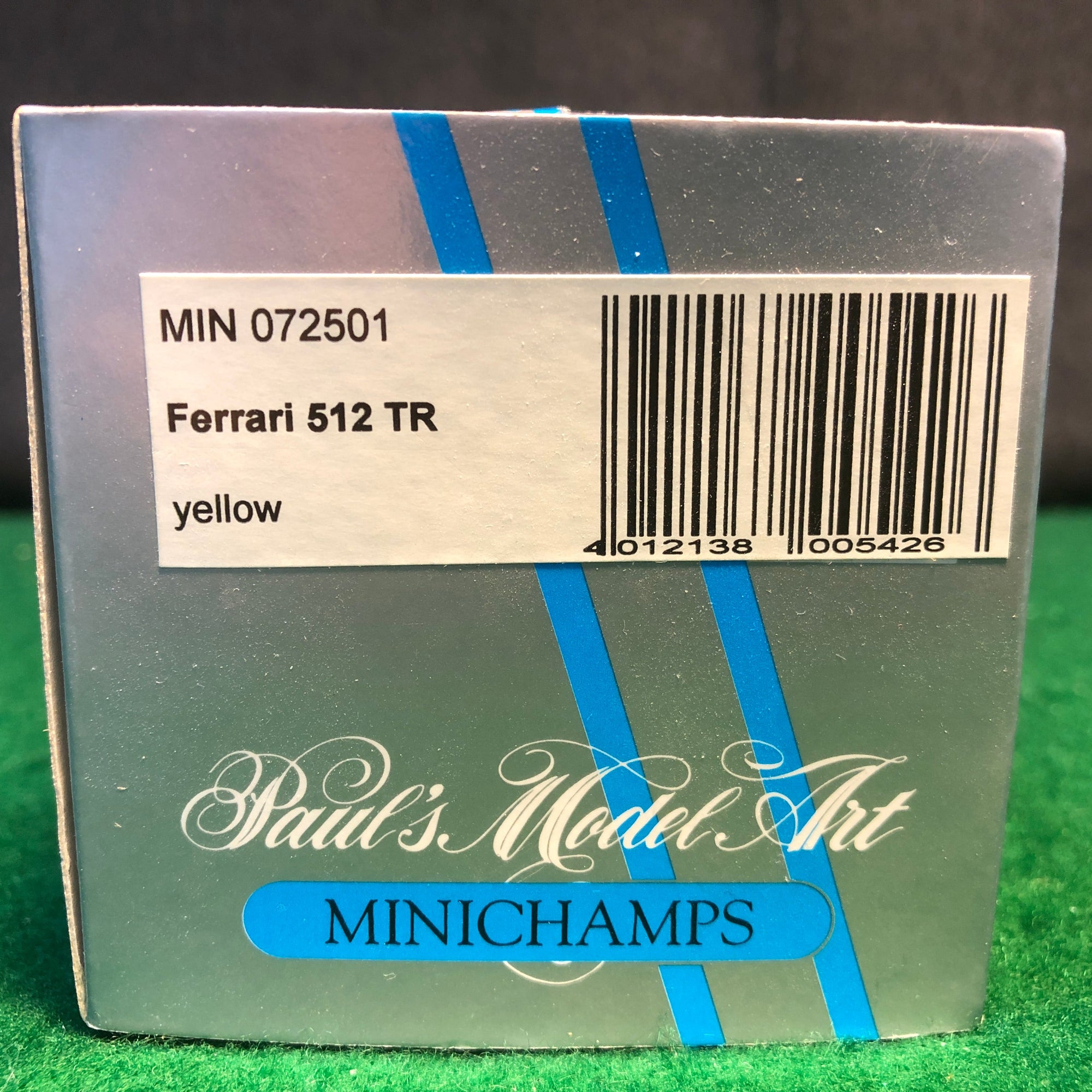 Ferrari 512 TR Yellow by Minichamps 1:43 (072501)