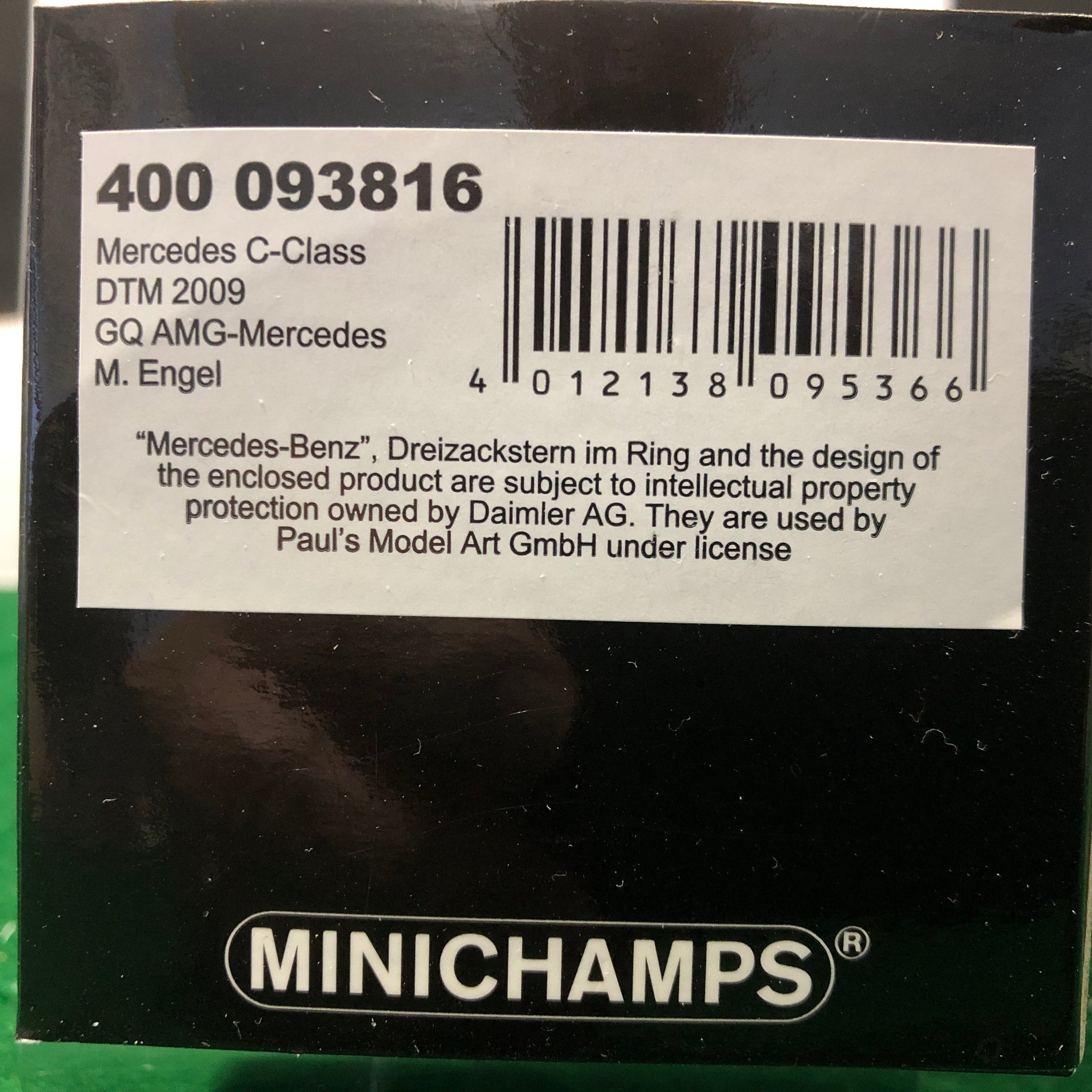 Mercedes C-Class DTM 2009 N 16 Team GQ by Minichamps 1:43 (400093816)