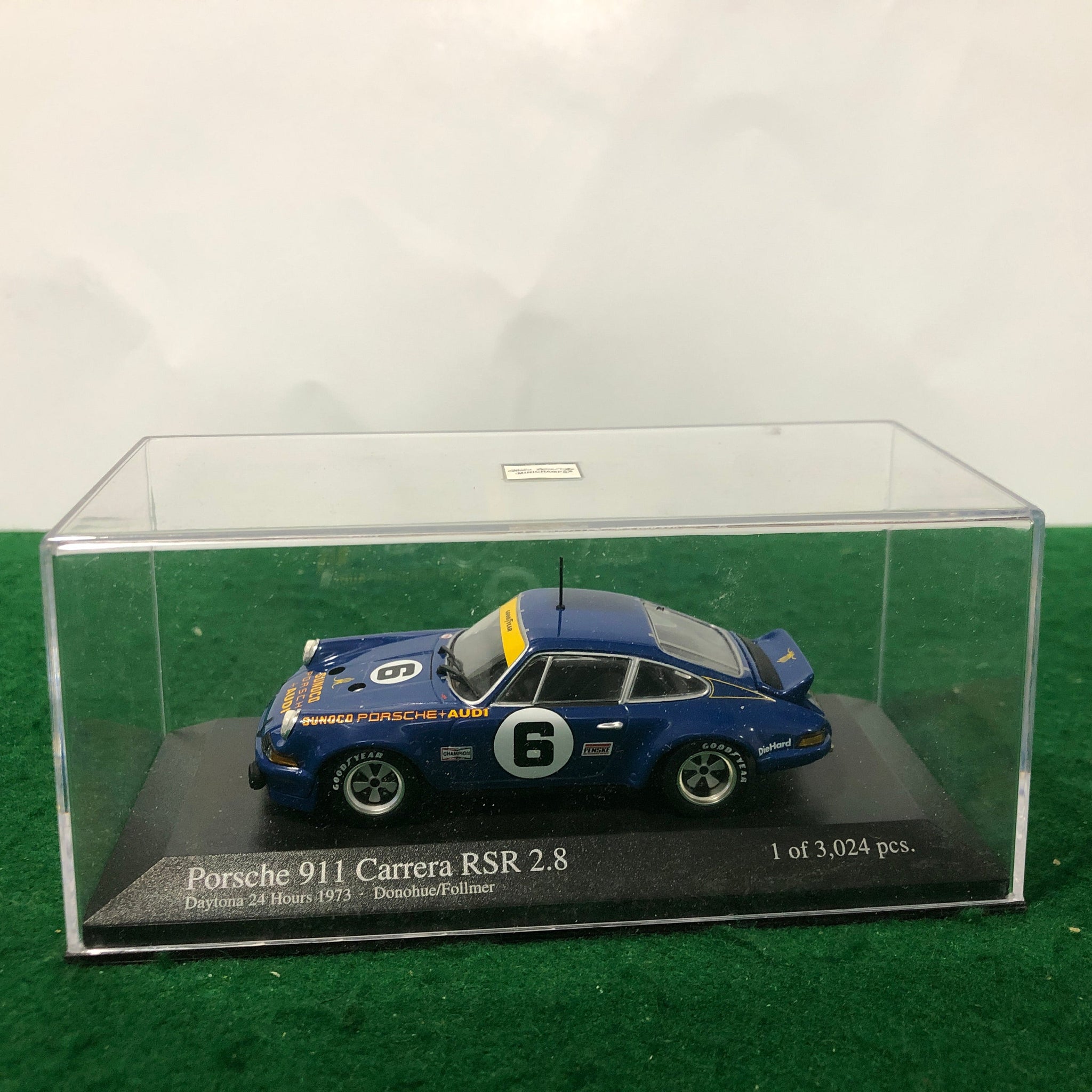 Porsche 911 RSR 2.8 Daytona 1973 N 6 Team Penske by Minichamps 1:43 (430736906)