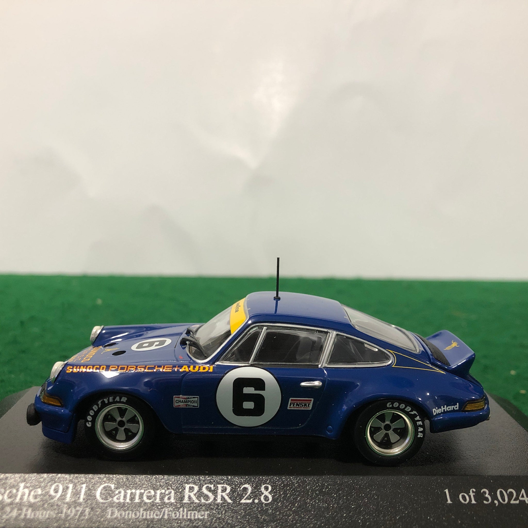 Porsche 911 RSR 2.8 Daytona 1973 N 6 Team Penske by Minichamps 1:43 (430736906)