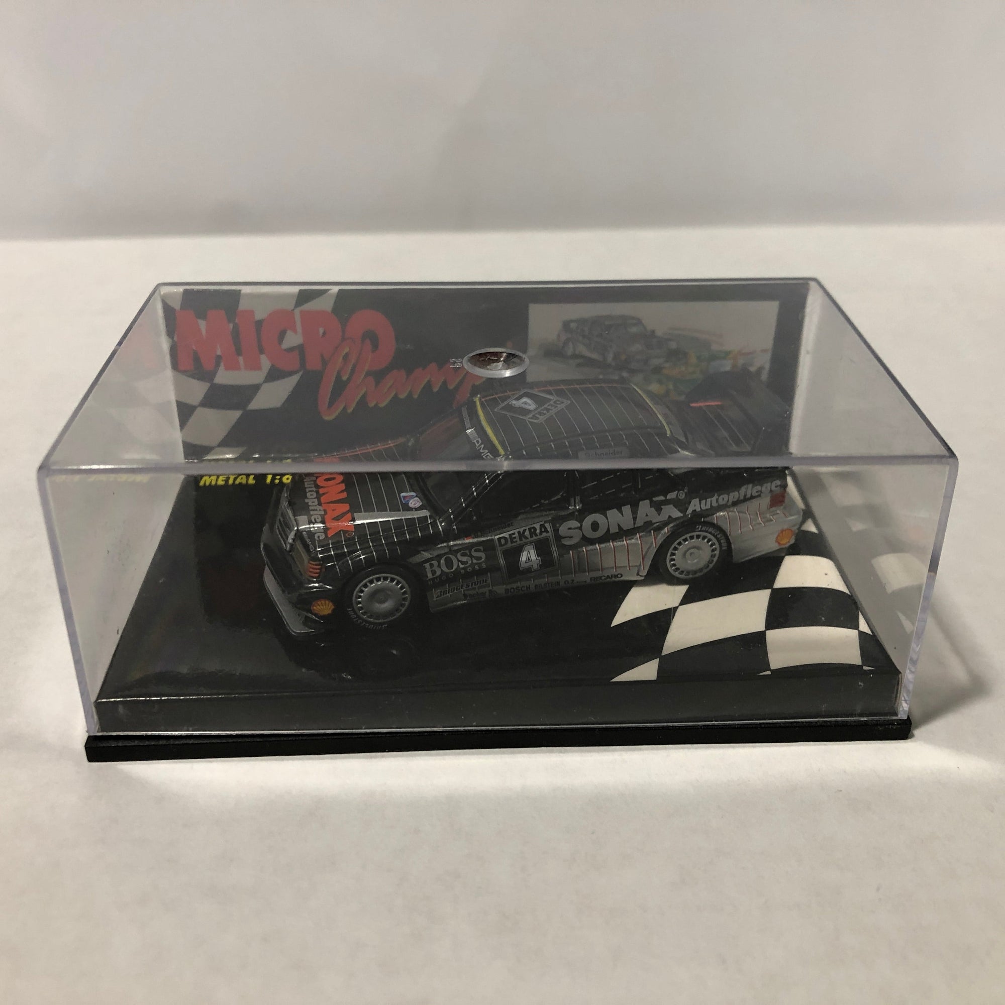 Mercedes-Benz 190E Evo 2 1992 N 4 Schneider by Microchamps 1:64 (MCH651103)