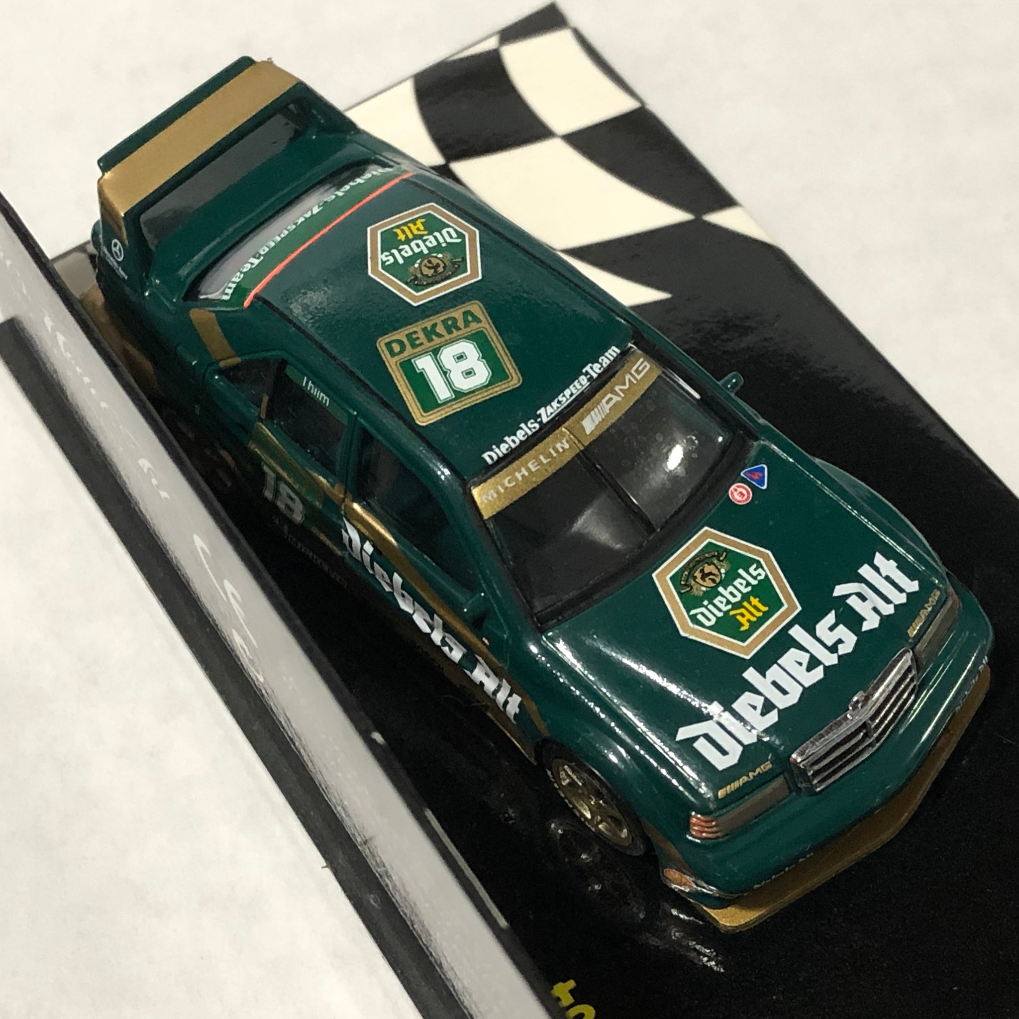 Mercedes-Benz 190E Evo 2 1992 N 18 Thiim by Microchamps 1:64 (MCH651105)