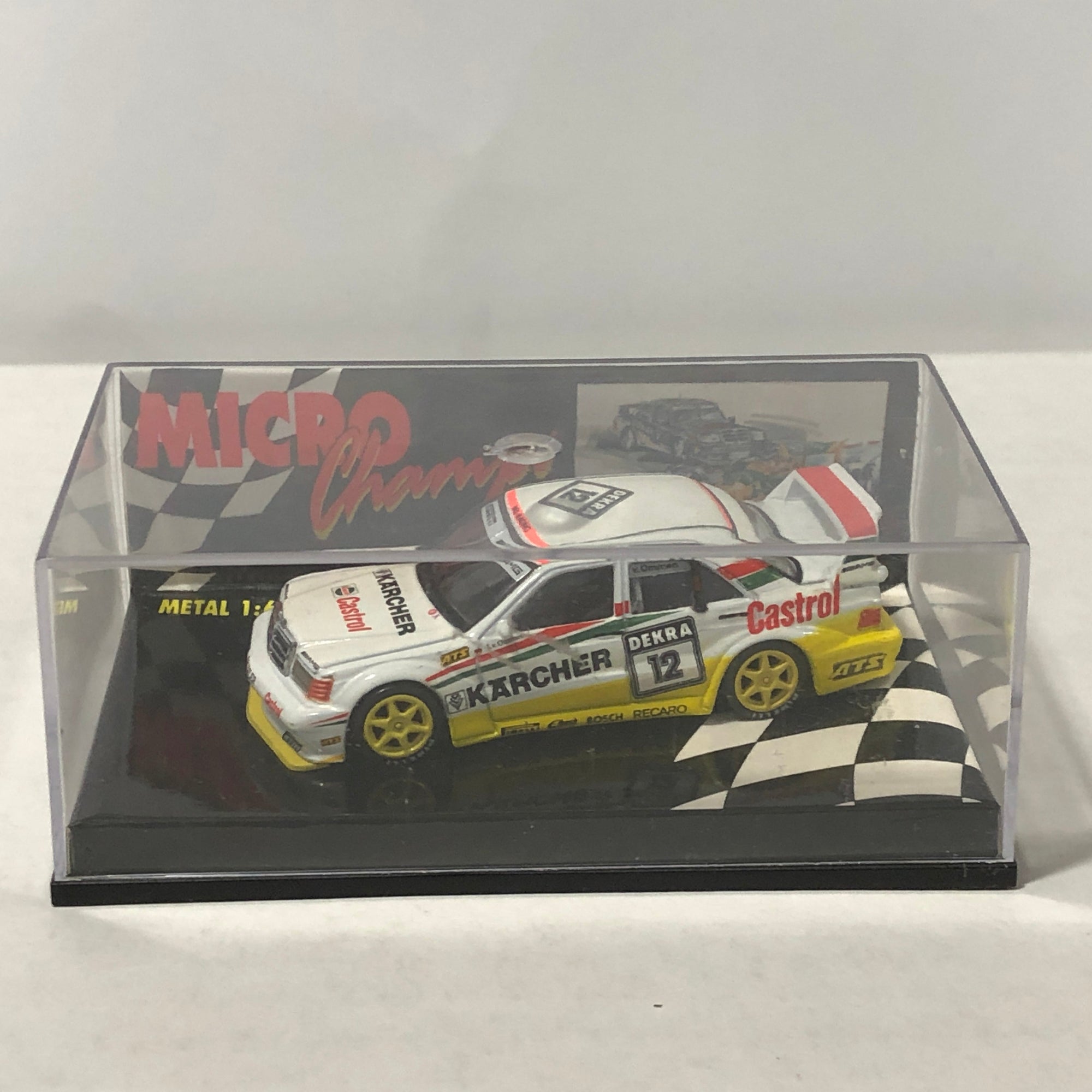 Mercedes-Benz 190E Evo 2 1992 N 12 V Ommen by Microchamps 1:64 (MCH651107)