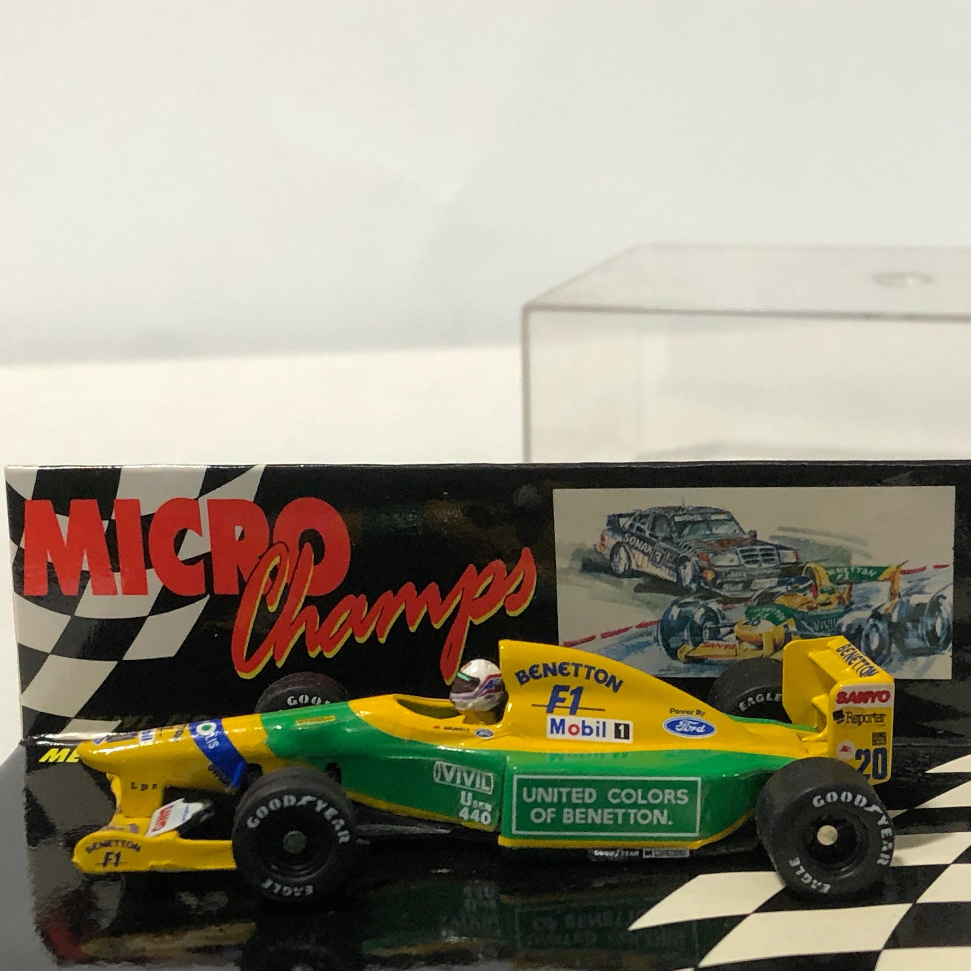 Benetton B192 F1 1992 N 20 Brundle by Microchamps 1:64 (MCH651301)