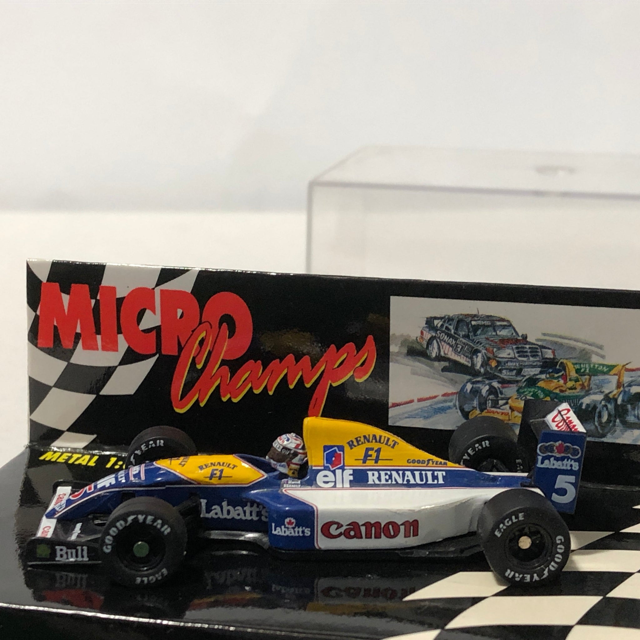 Williams FW14 F1 1991 N 5 N Mansell by Microchamps 1:64 (MCH651302)