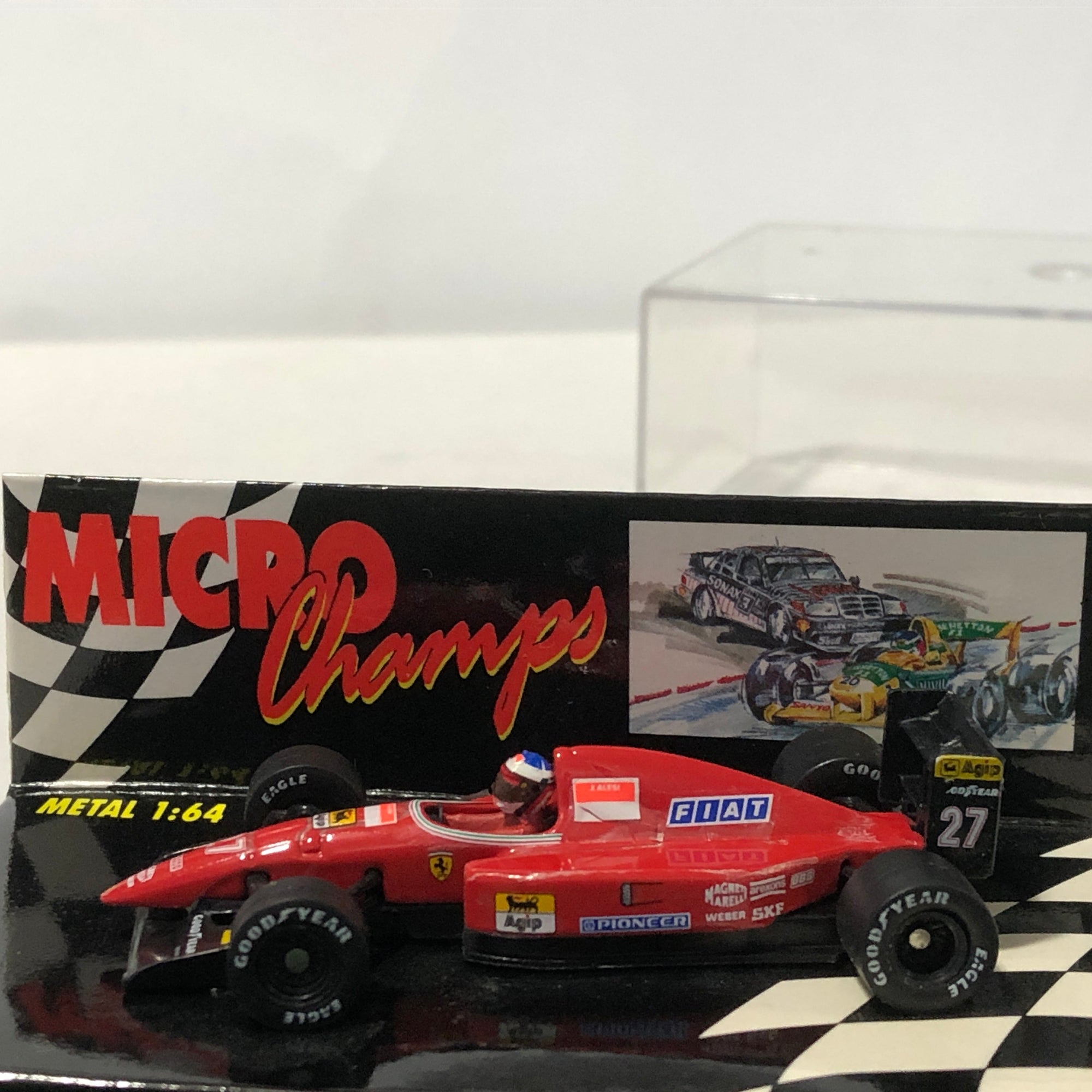 Ferrari F92 A F1 1992 N 27 J Alesi by Microchamps 1:64 (MCH651304)