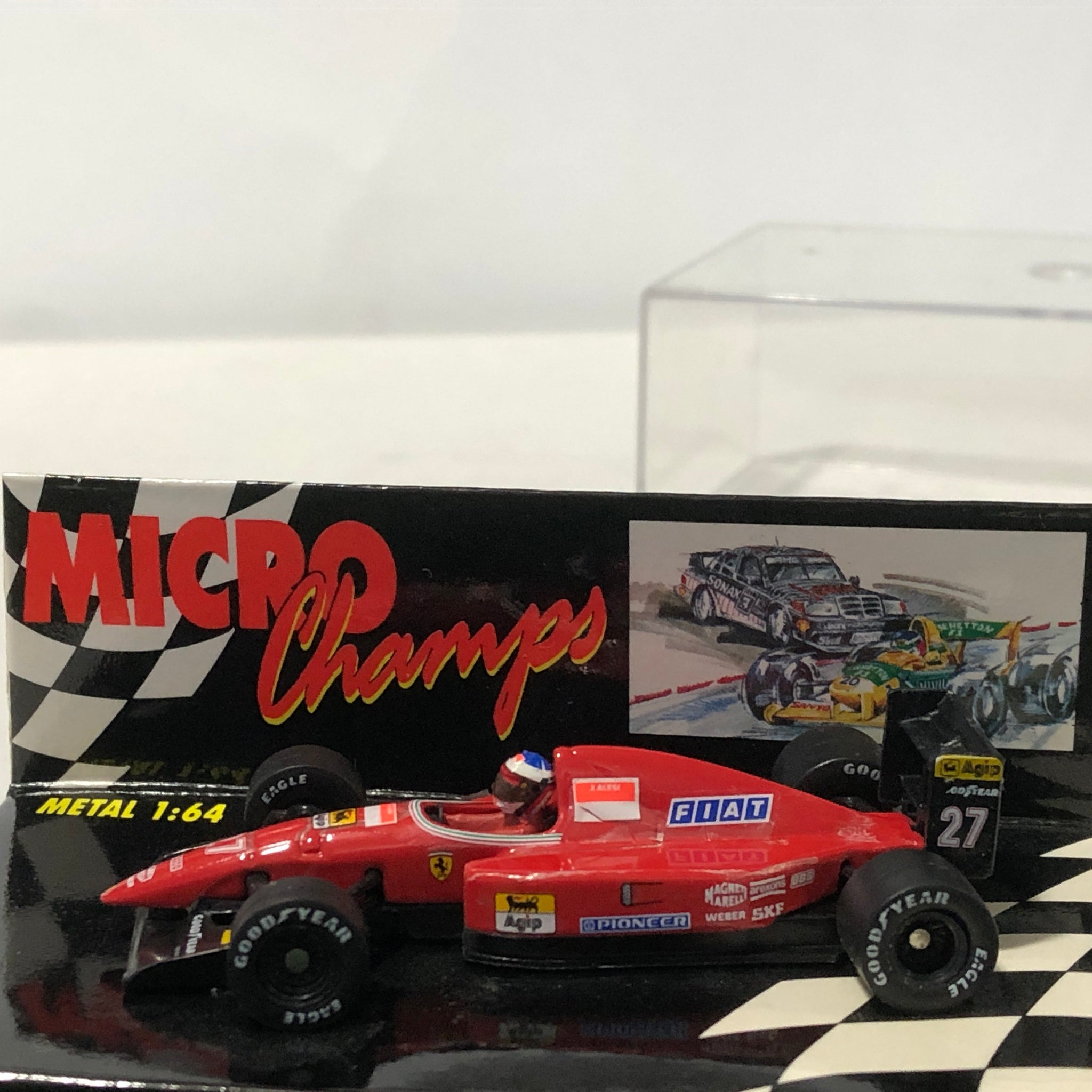 Ferrari F92 A F1 1992 N 27 J Alesi by Microchamps 1:64 (MCH651304)