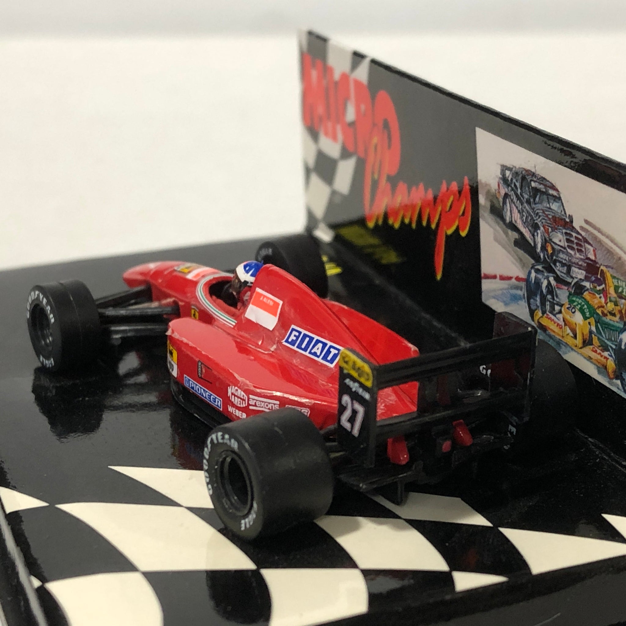 Ferrari F92 A F1 1992 N 27 J Alesi by Microchamps 1:64 (MCH651304)