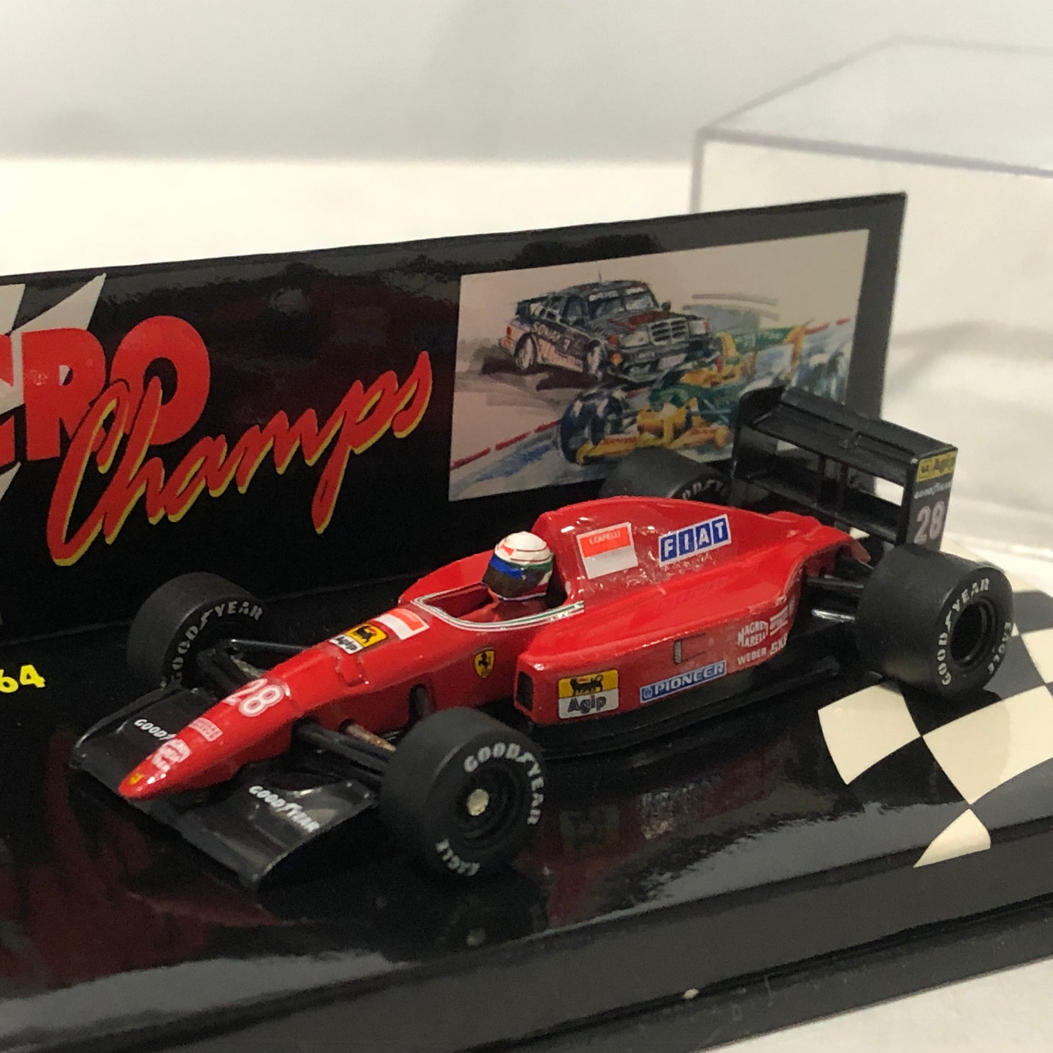 Ferrari F92 A F1 1992 N 28 I Capelli by Microchamps 1:64 (MCH651305)