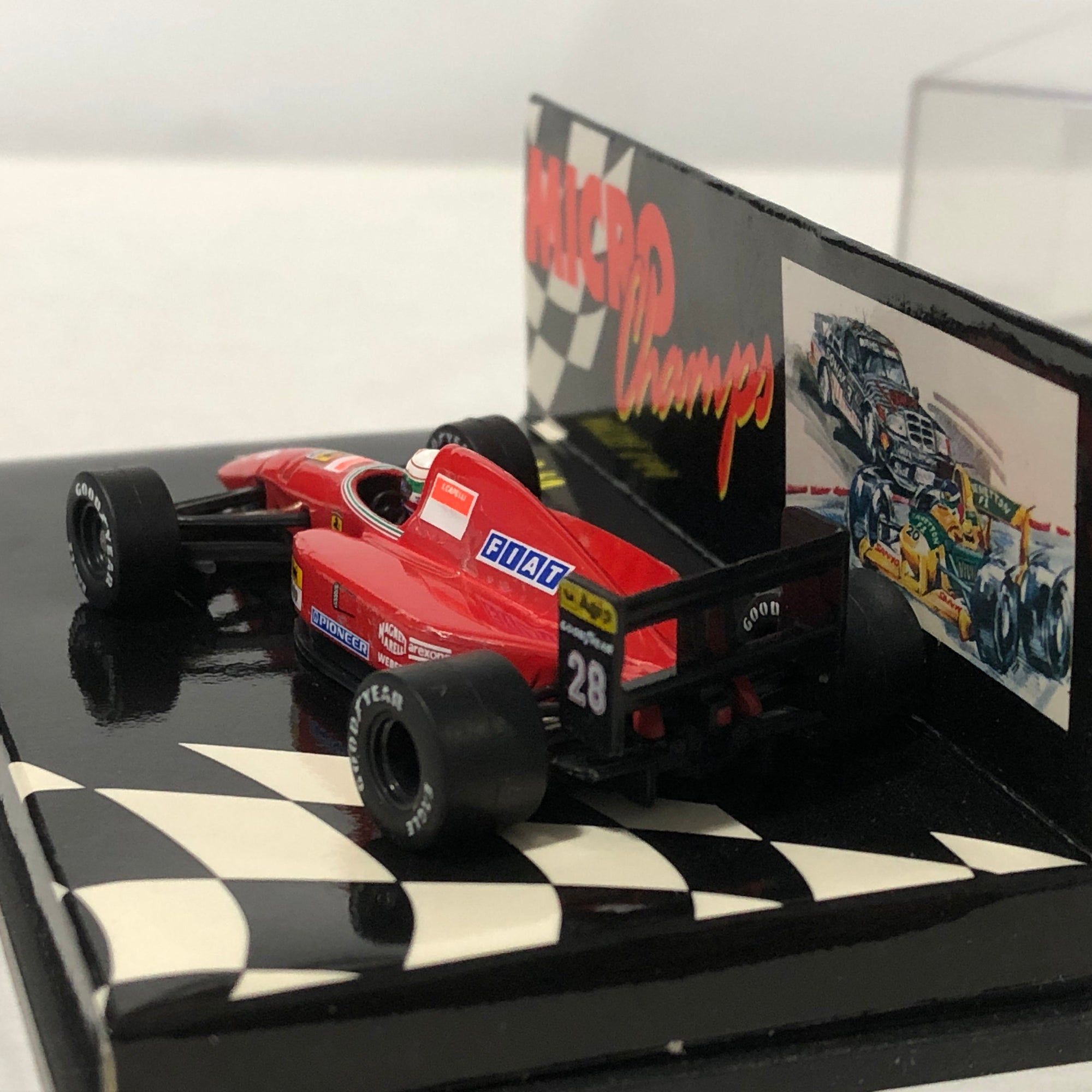 Ferrari F92 A F1 1992 N 28 I Capelli by Microchamps 1:64 (MCH651305)