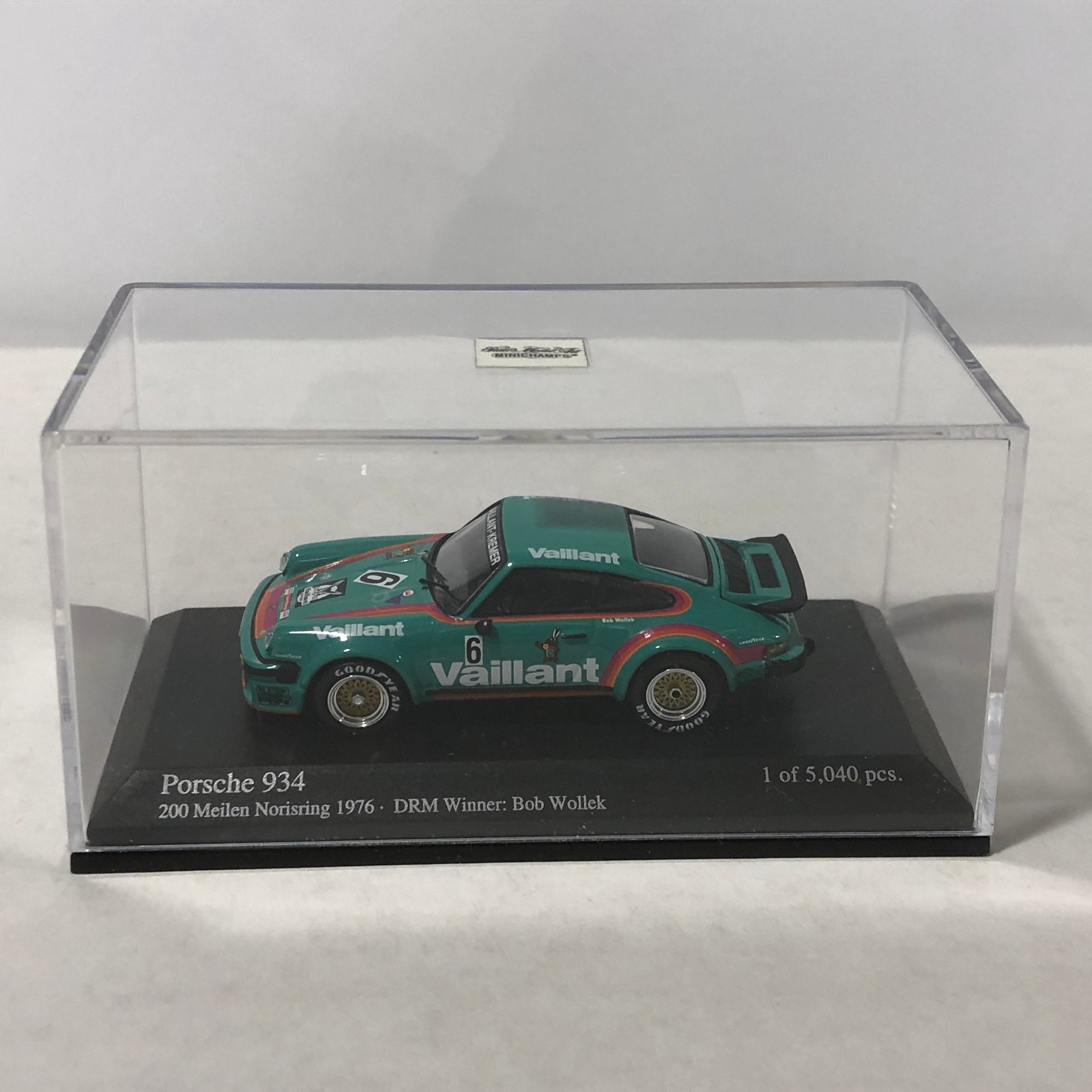 Porsche 934 1976 200 Meilen Norisring N 6 by Minichamps 1:64 (640766406)(Ltd Ed)
