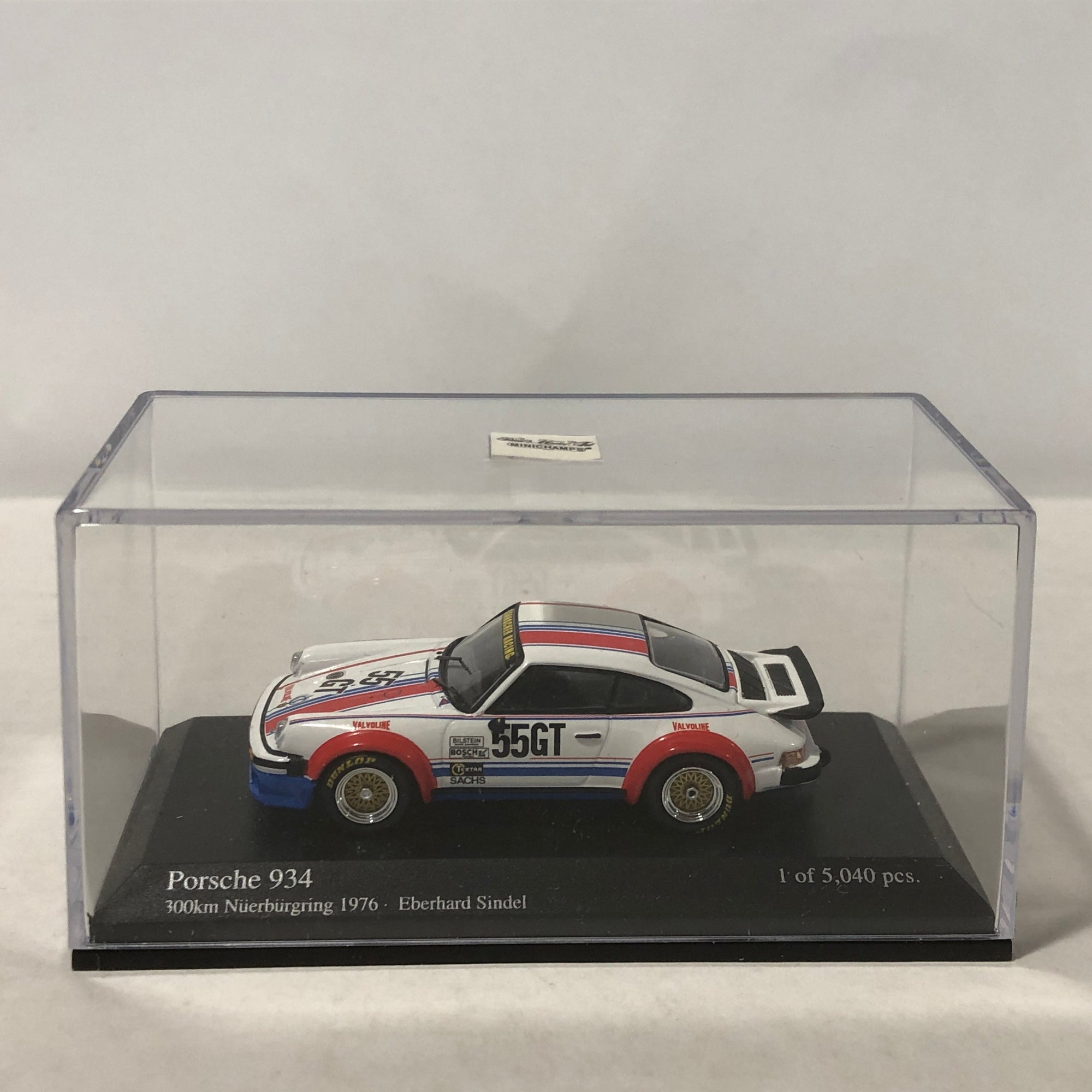 Porsche 934 1976 300 Km Nurburgring N 55 by Minichamps 1:64 (640766455)(Ltd Ed)