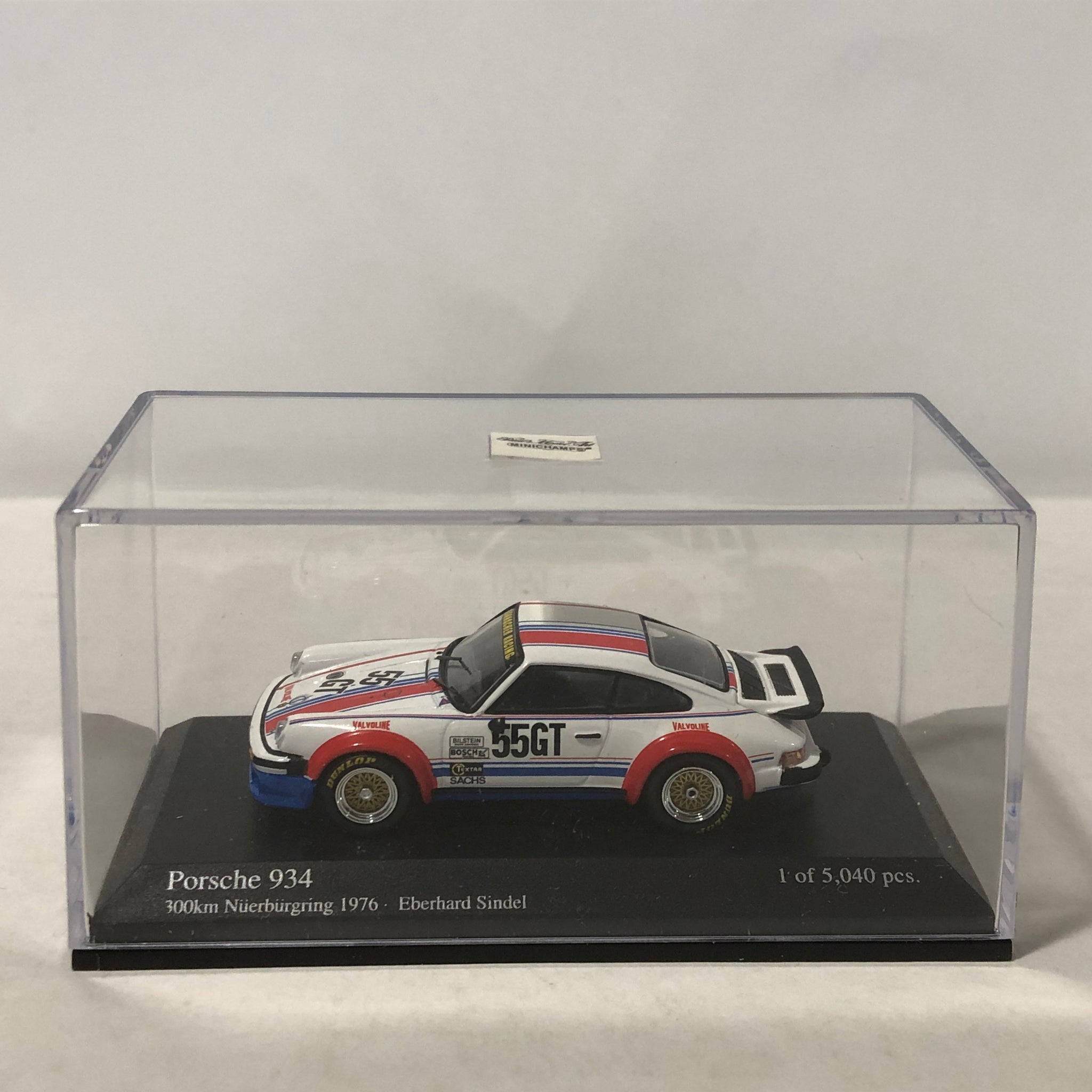 Porsche 934 1976 300 Km Nurburgring N 55 by Minichamps 1:64 (640766455)(Ltd Ed)