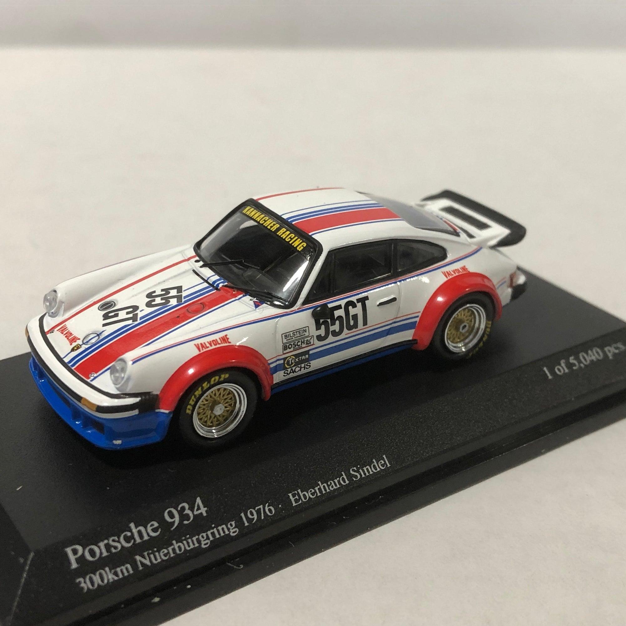 Porsche 934 1976 300 Km Nurburgring N 55 by Minichamps 1:64 (640766455)(Ltd Ed)