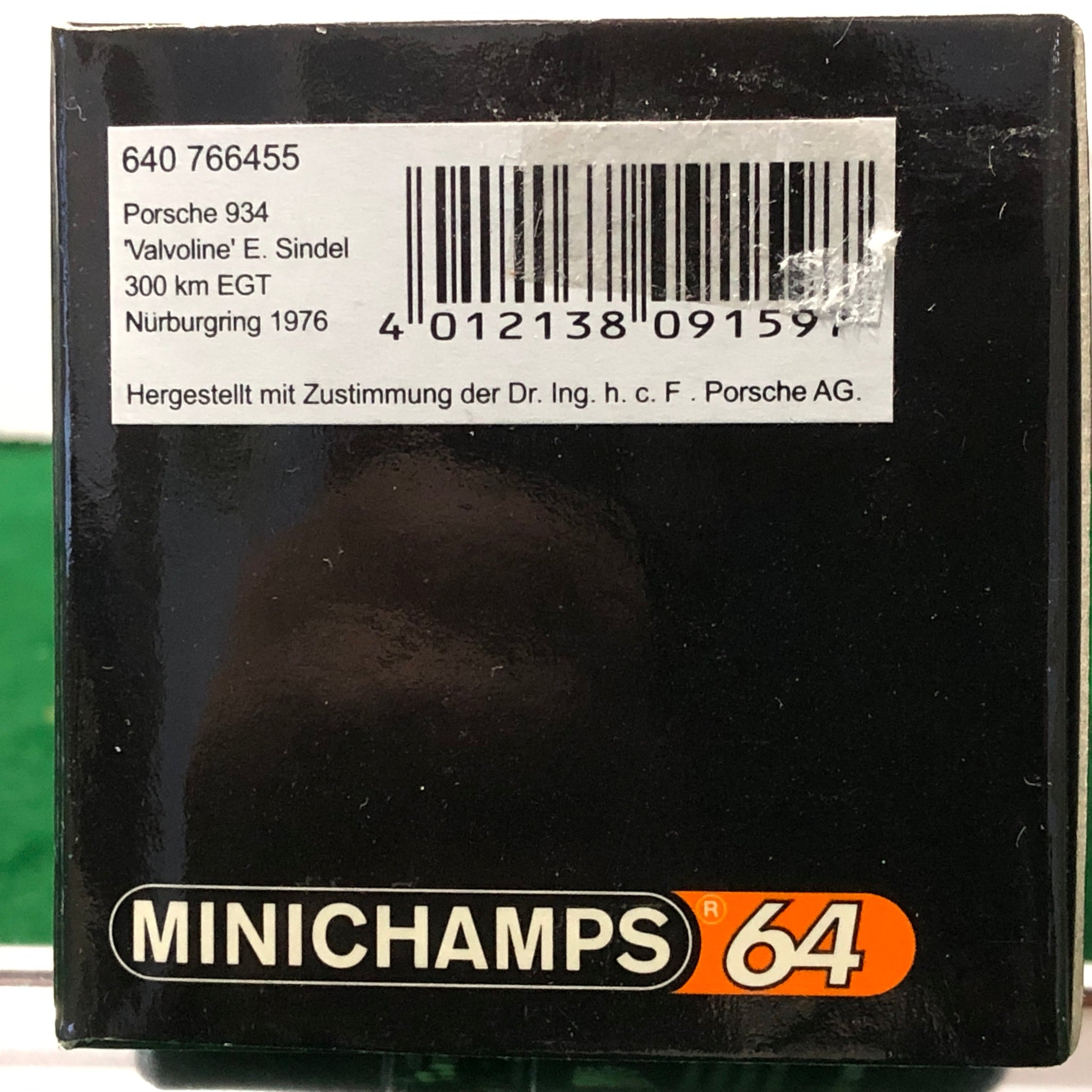 Porsche 934 1976 300 Km Nurburgring N 55 by Minichamps 1:64 (640766455)(Ltd Ed)