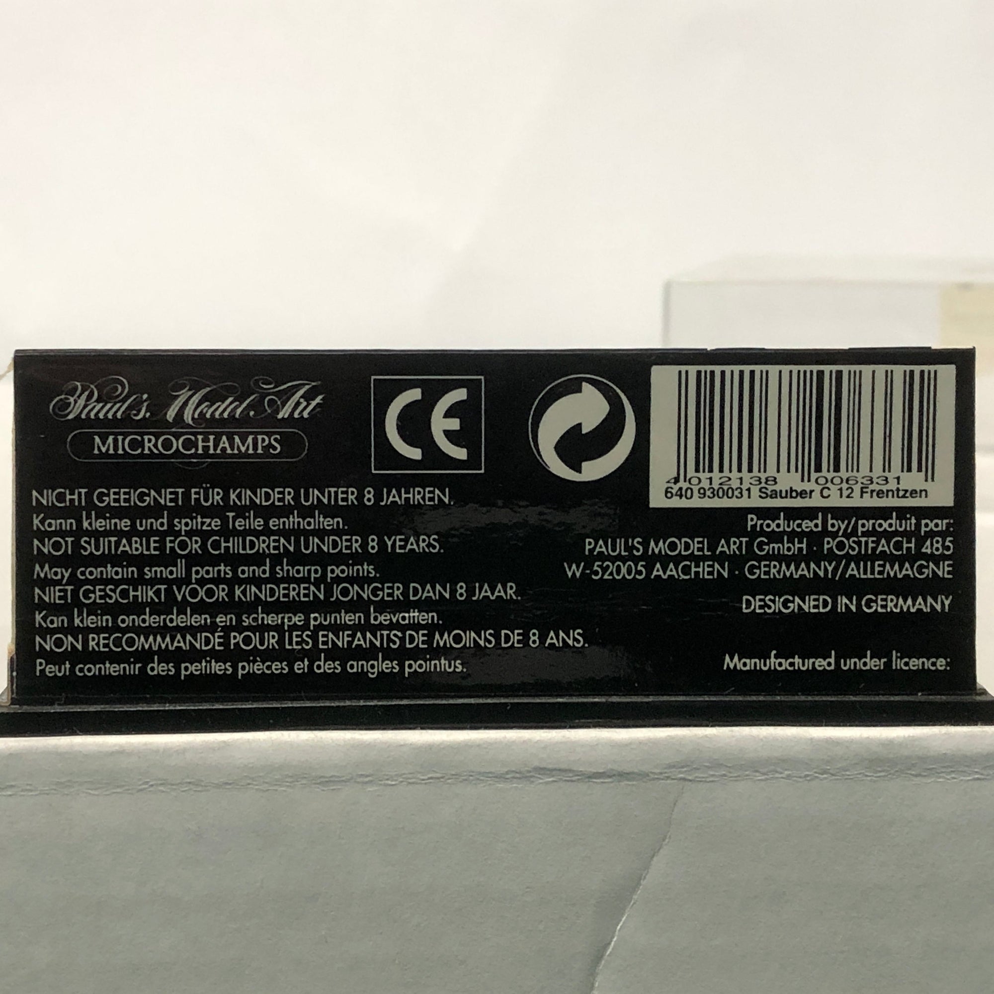 Sauber Mercedes C13 F1 1994 N 30 HH Frentzen by Microchamps 1:64 (MCH930031)