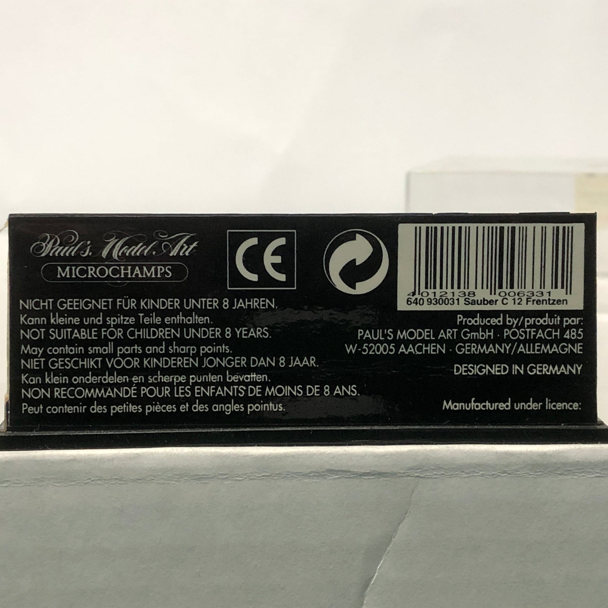 Sauber Mercedes C13 F1 1994 N 30 HH Frentzen by Microchamps 1:64 (MCH930031)