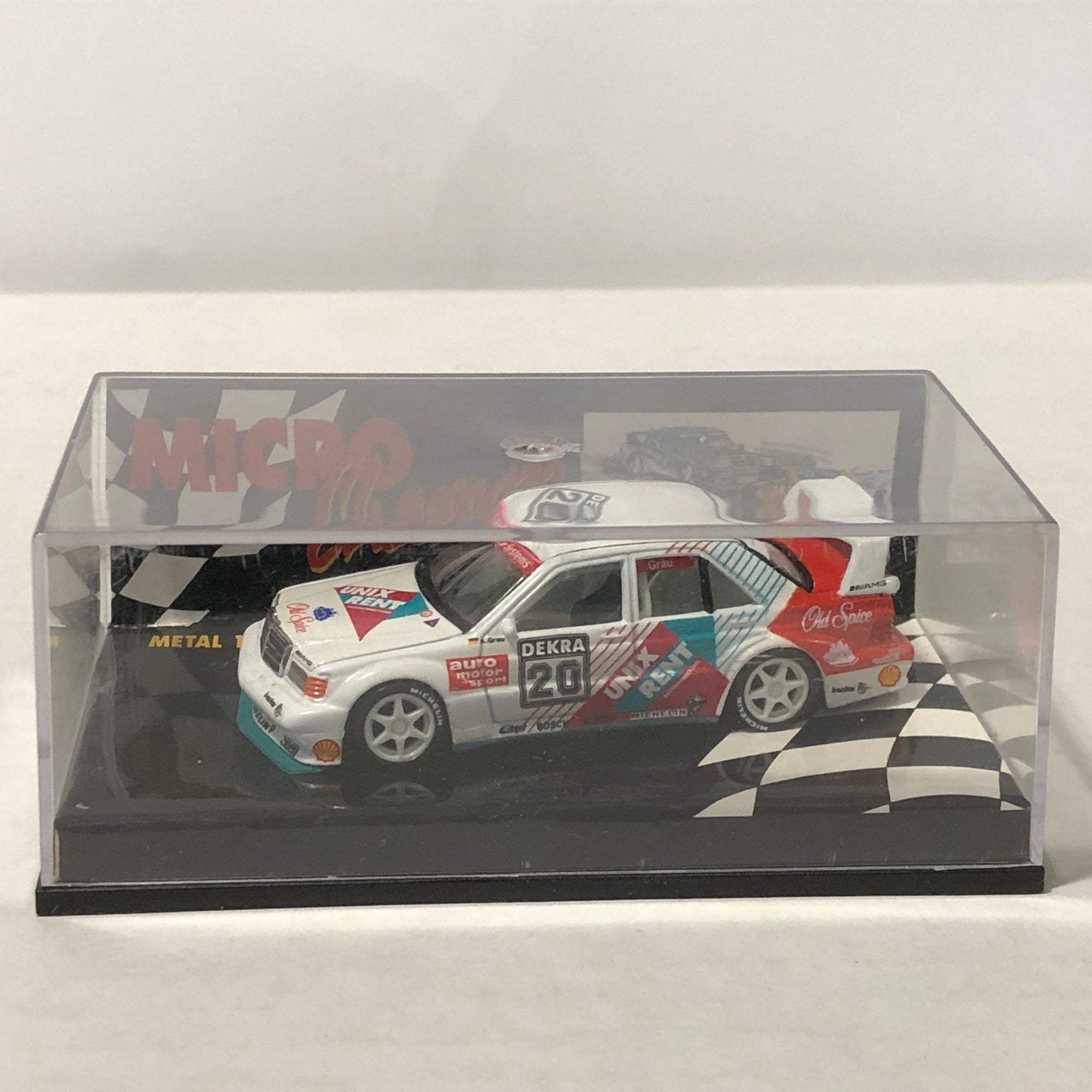 Mercedes-Benz 190E Evo 2 1993 N 20 Grau by Microchamps 1:64 (MCH933110)