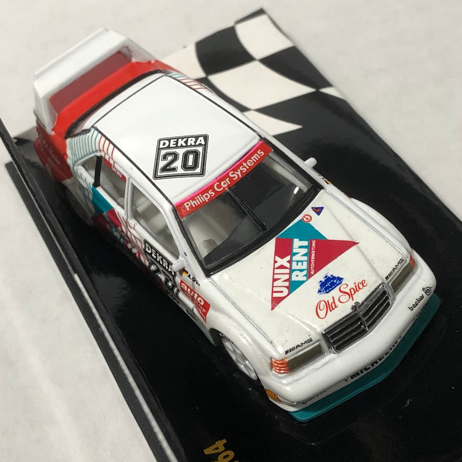 Mercedes-Benz 190E Evo 2 1993 N 20 Grau by Microchamps 1:64 (MCH933110)