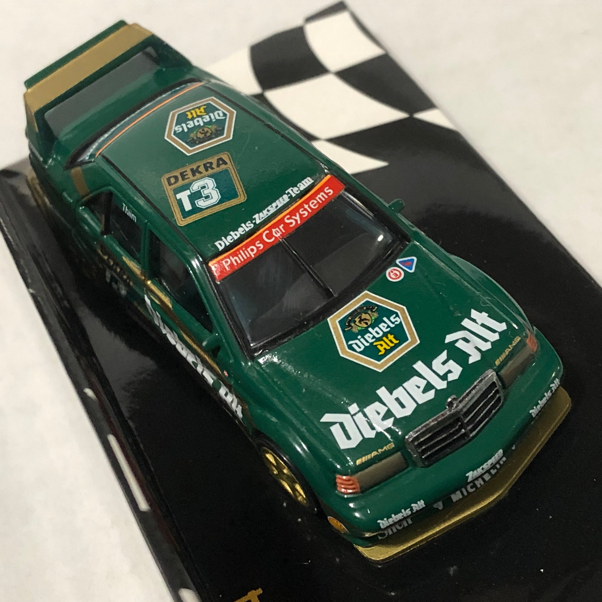 Mercedes-Benz 190E Evo 2 1993 N T3 Thim by Microchamps 1:64 (MCH933140)