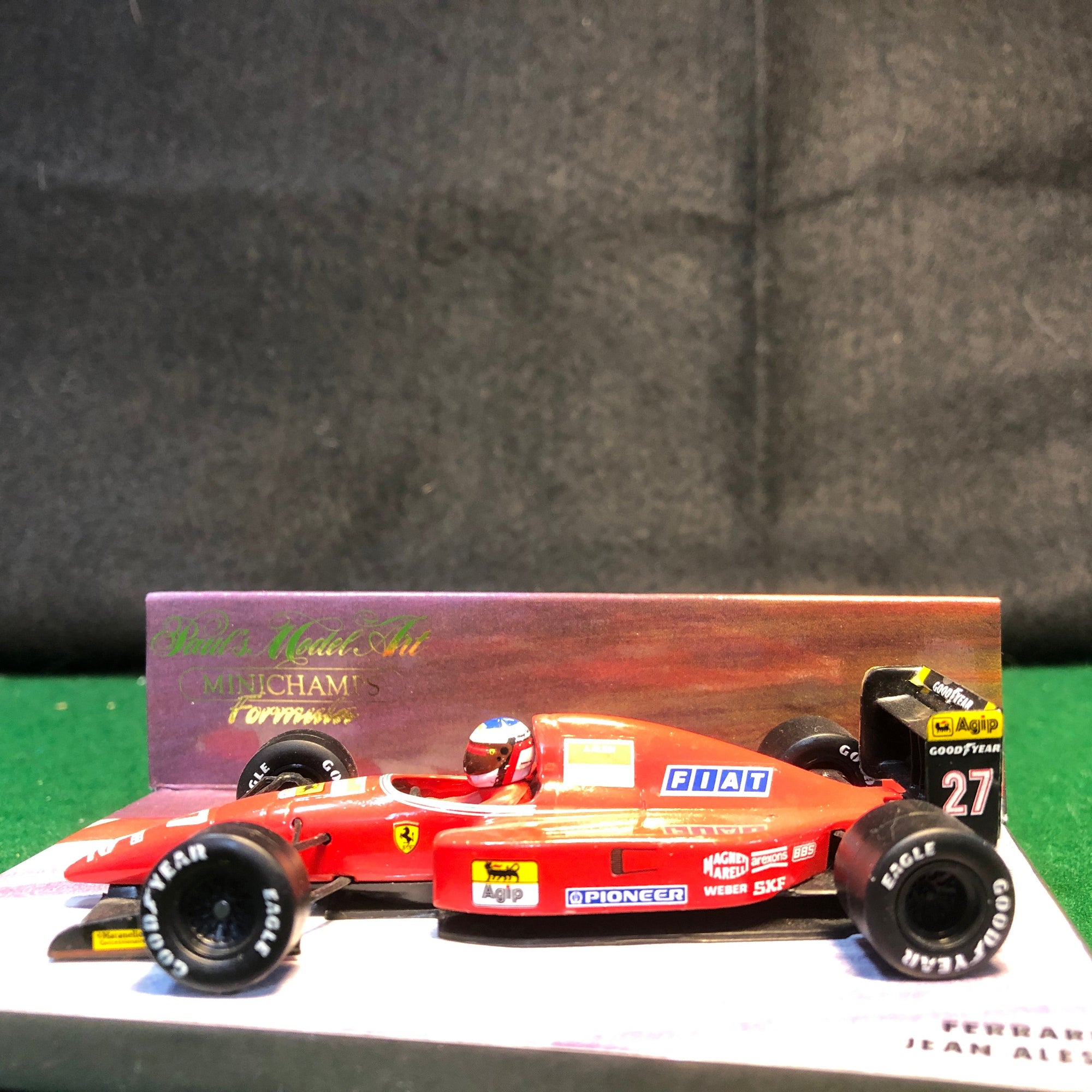 Ferrari F1-92 1992 N 27 Jean Alesi by Minichamps 1:43 (920027)