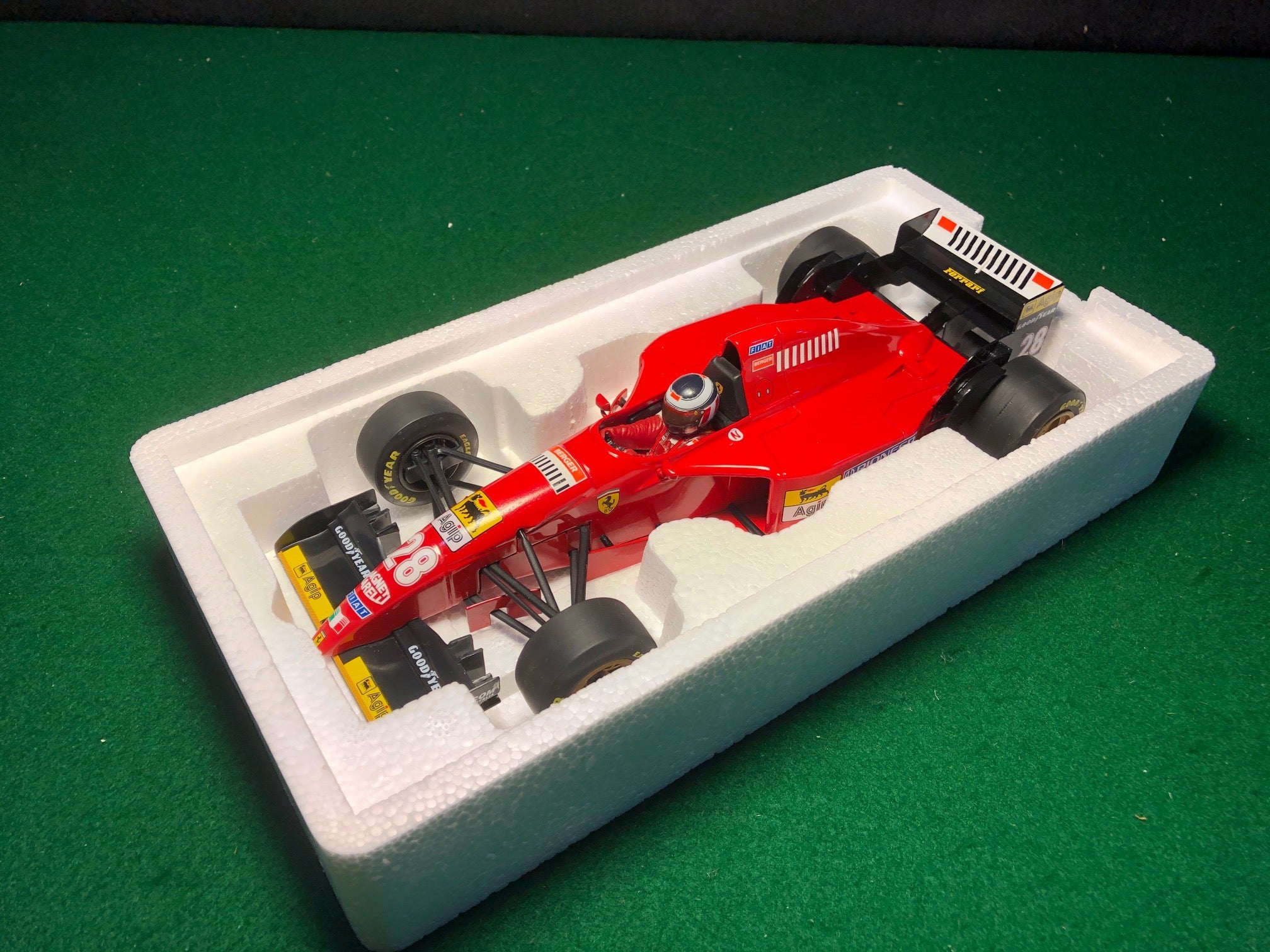 Ferrari 412T2 1994 F1 Gerhard Berger by Minichamps 1:18