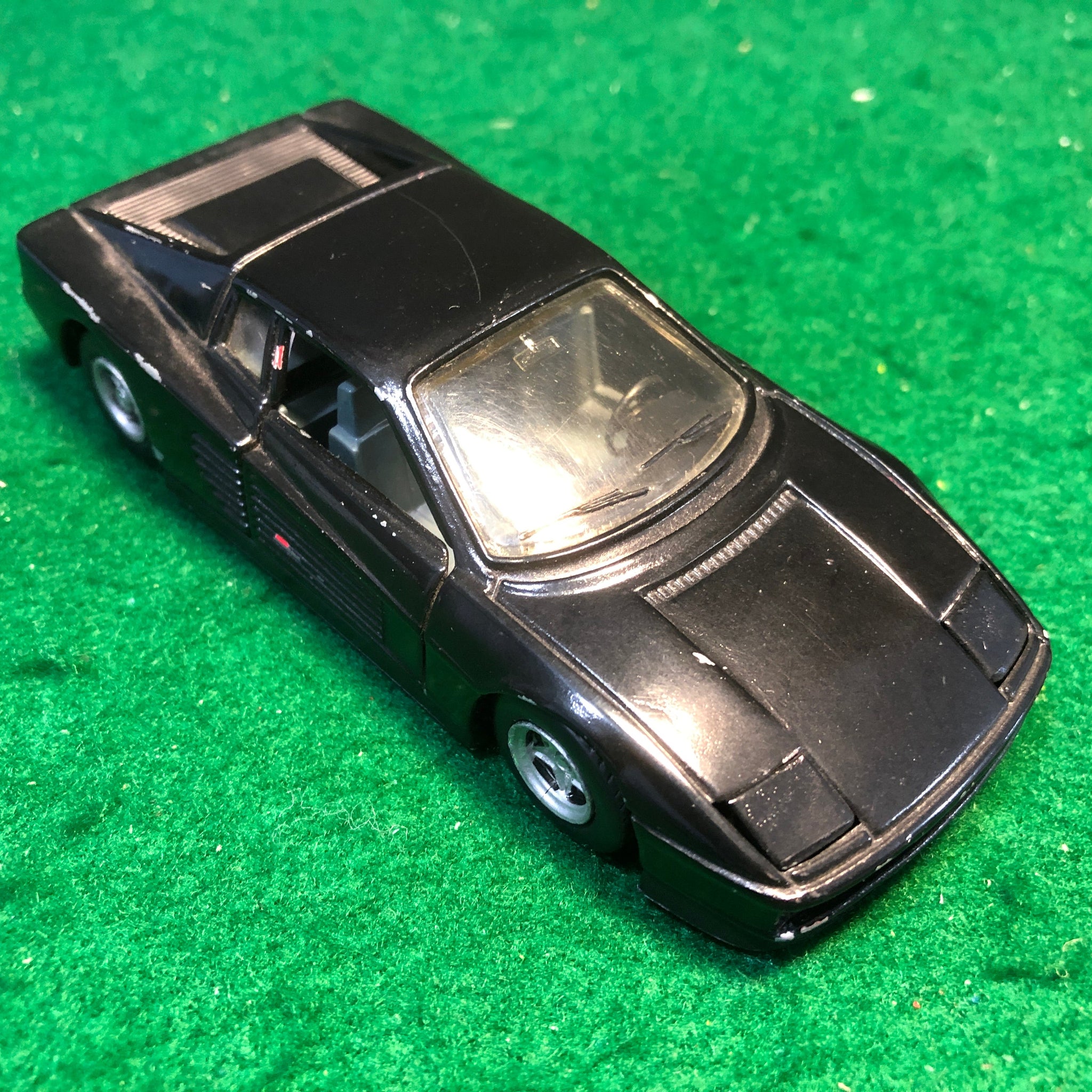 Ferrari Testarossa Black Motorized by MC Toy 1:39 (No box)
