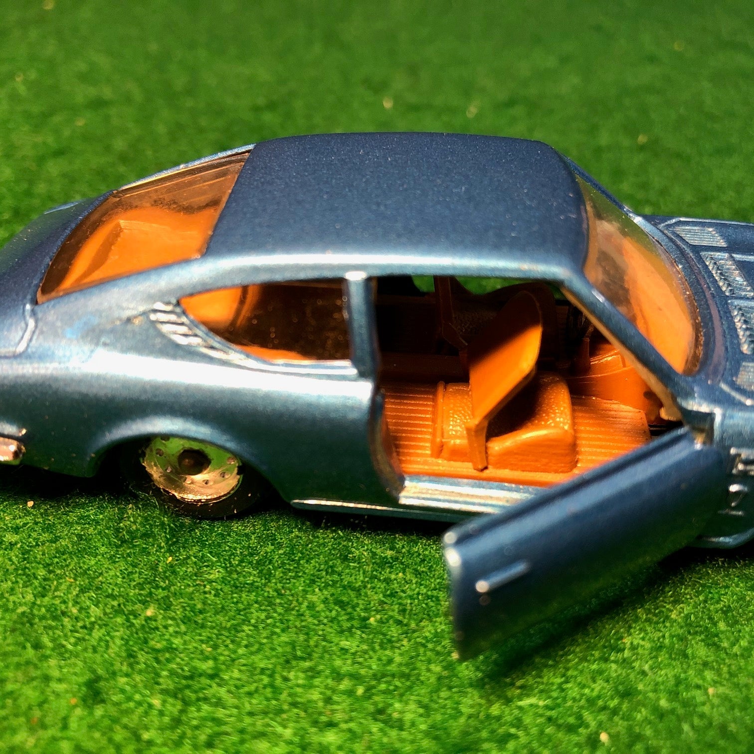 Fiat Dino Coupe Bertone Blue by Mercury 1:43 (63a)(No box)