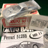 Ferrari 512 BB "European University" N 75 Le Mans 1980 by Meri Kits 1:43 (MB011)