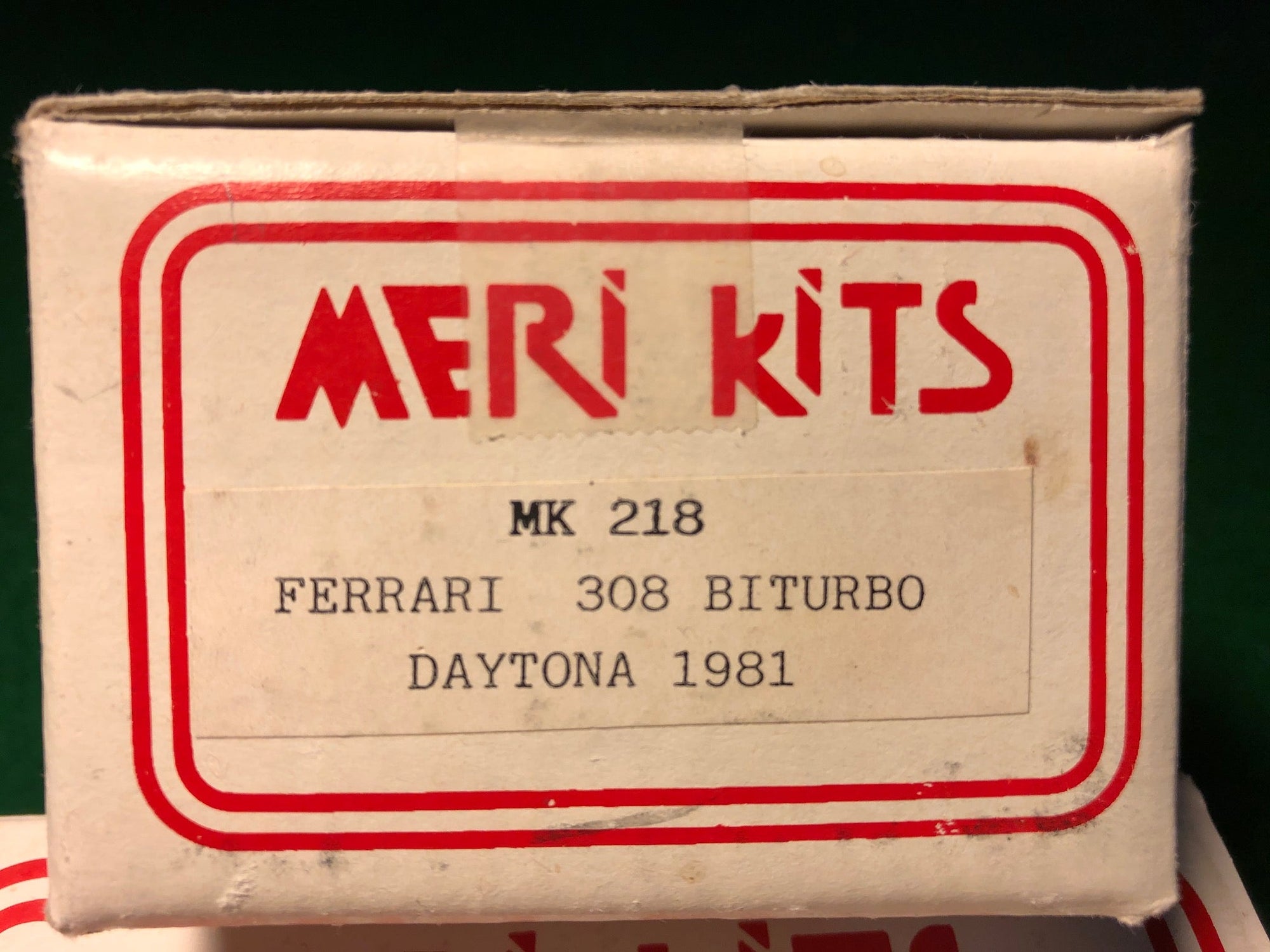 Ferrari 308 Biturbo IMSA Daytona 1981 by Meri Kits 1:43 (MK218)