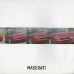 La Maserati 2000 Production Press Brochure
