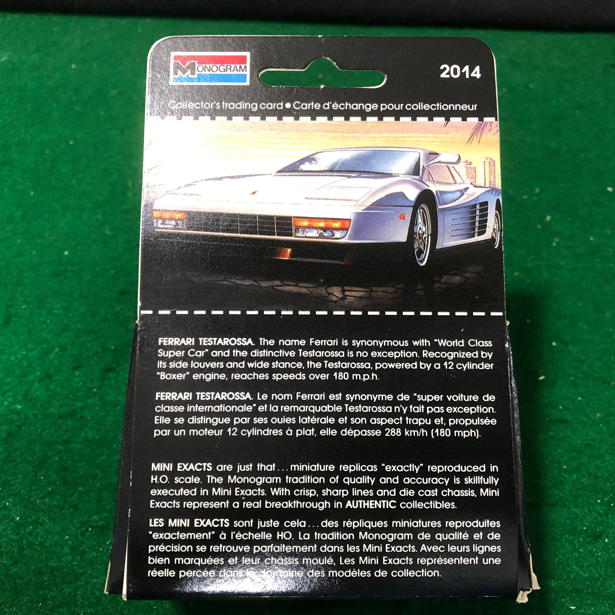 Ferrari Testarossa White by Monogram 1:87 HO (2014)