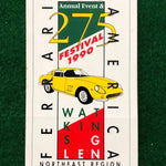 FCA Annual Meet 1990, Watkins Glen, Sticker