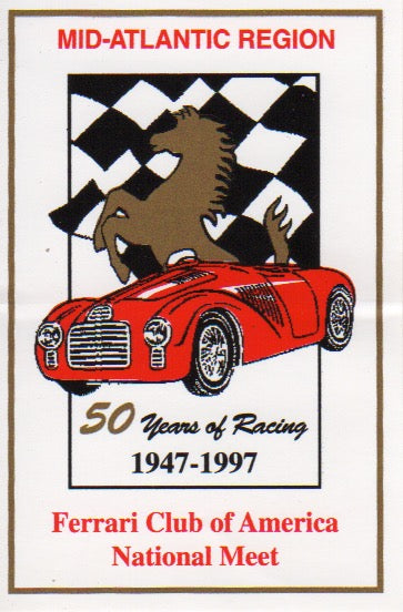 FCA Annual Meet 1997, Northern Virginia, Bumper Sticker