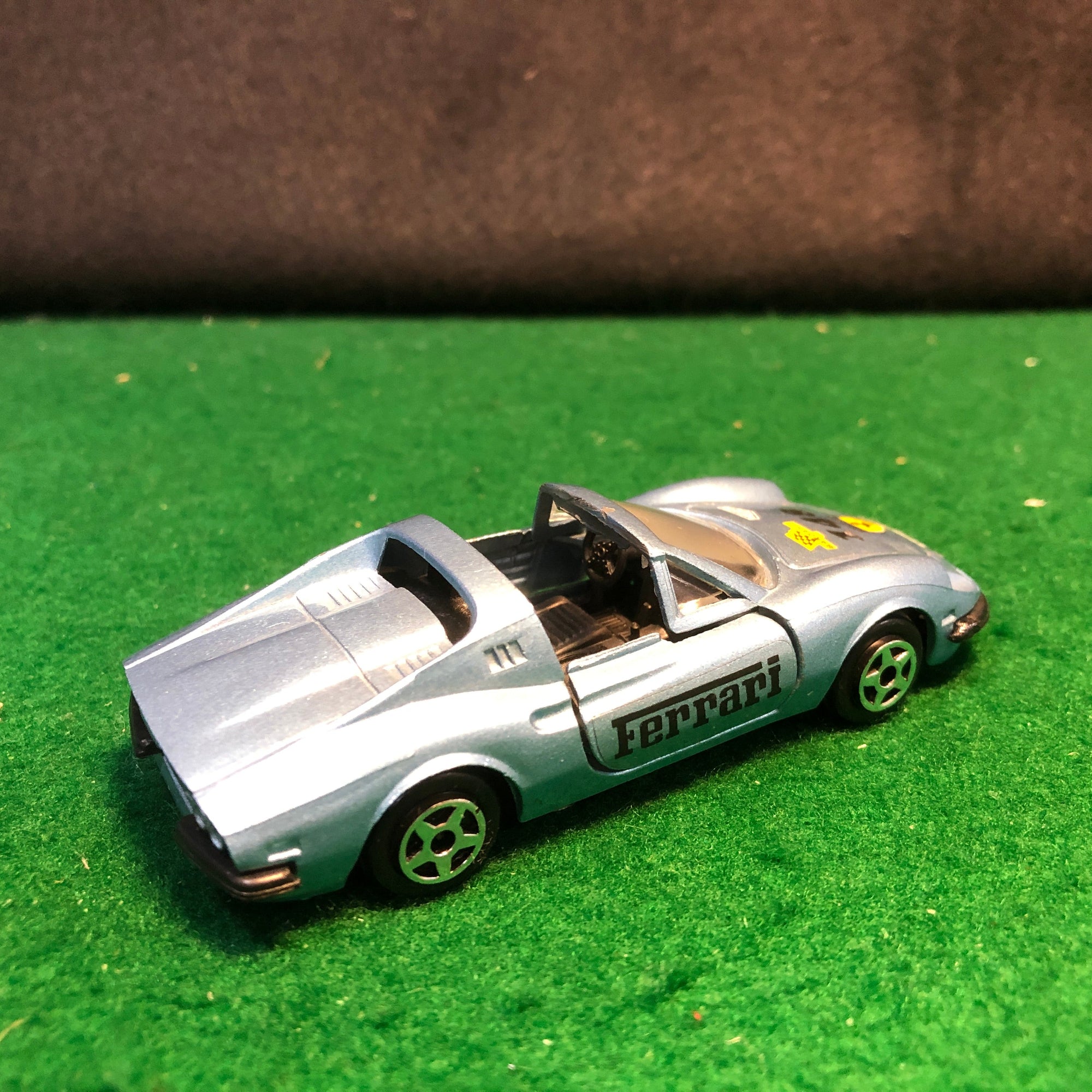 Ferrari 246 GTS Dino Blue N 148 by Norev 1:43 (800)(No box)