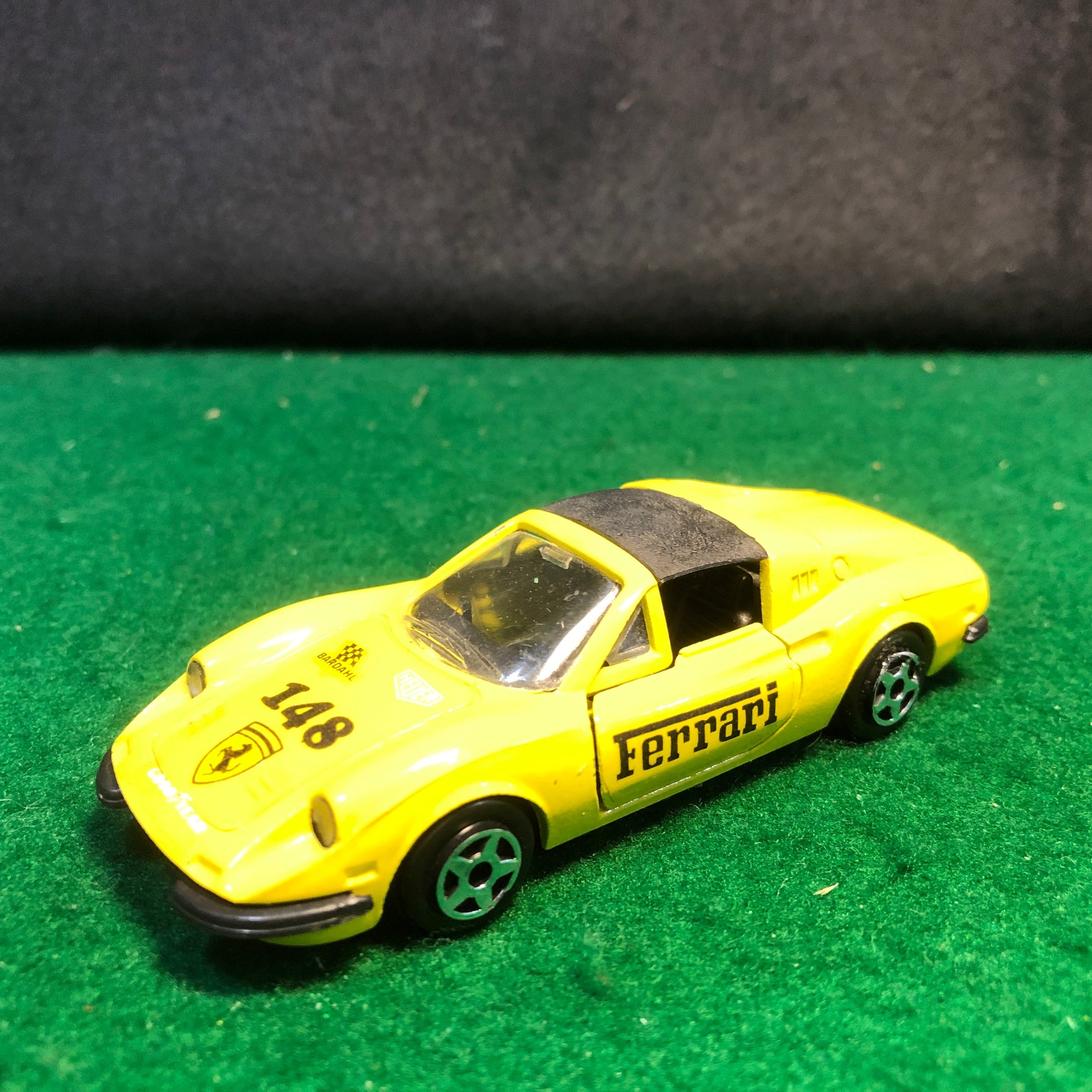 Ferrari 246 GTS Dino Yellow N 148 by Norev 1:43 (800)(No box)