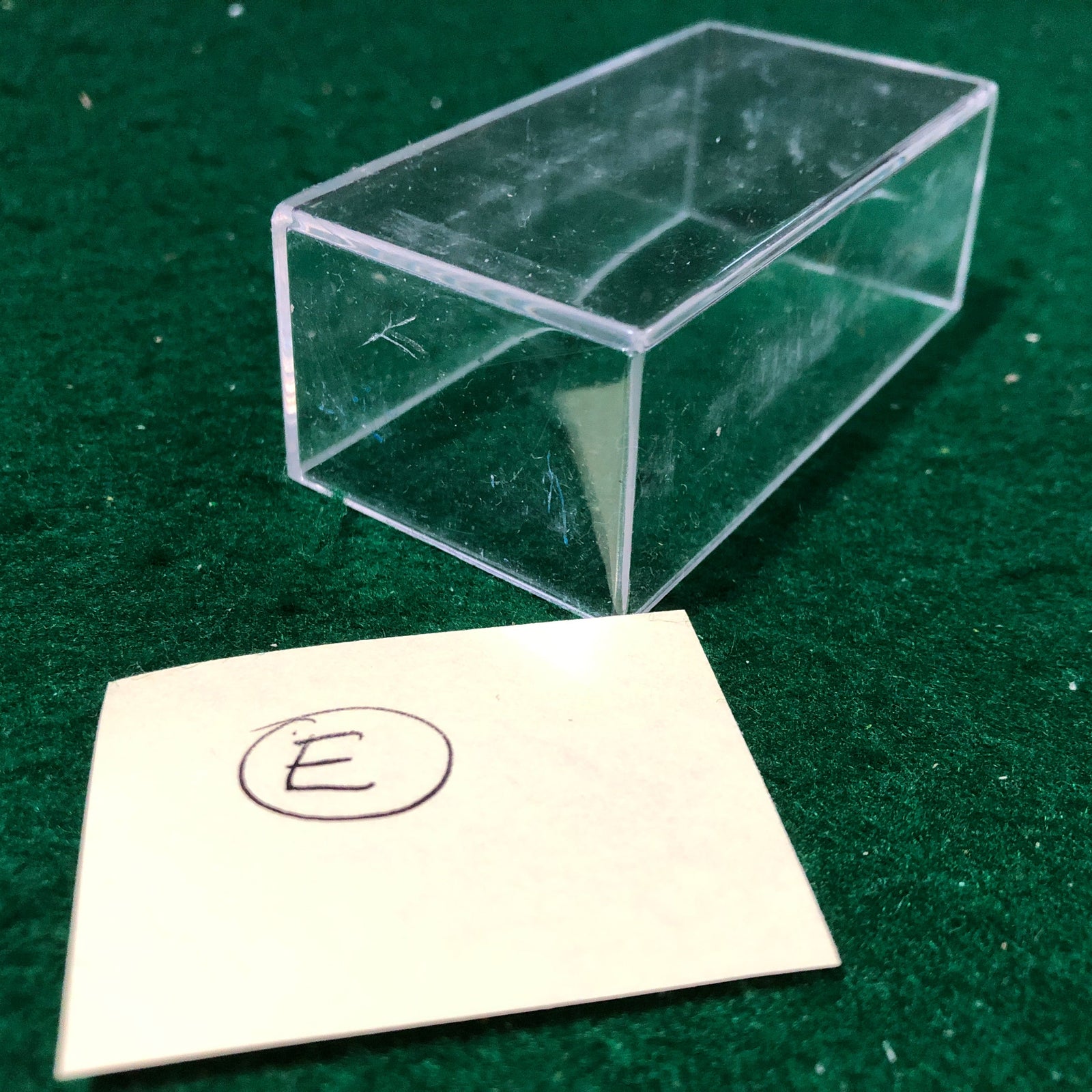 Acrylic Display Case Cover for Bellini Piccolino 1:76 models (E - Imperfect)