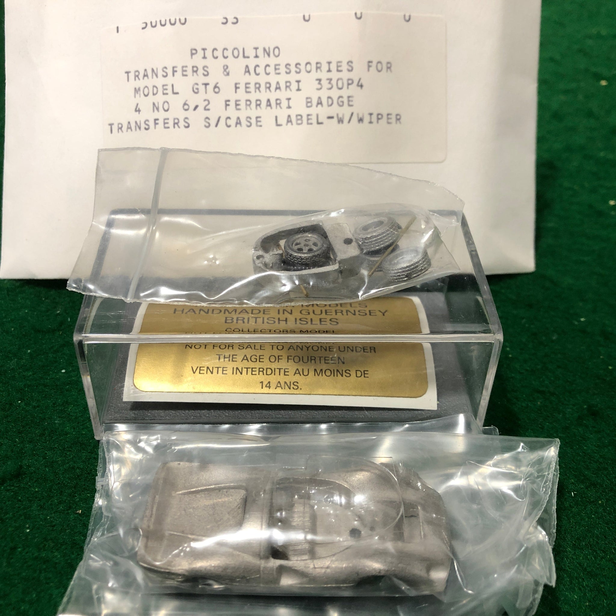 Ferrari 330 P4 N 6 1967 by Kit Bellini Piccolino 1:76 (GT6/K)(w/Decals)