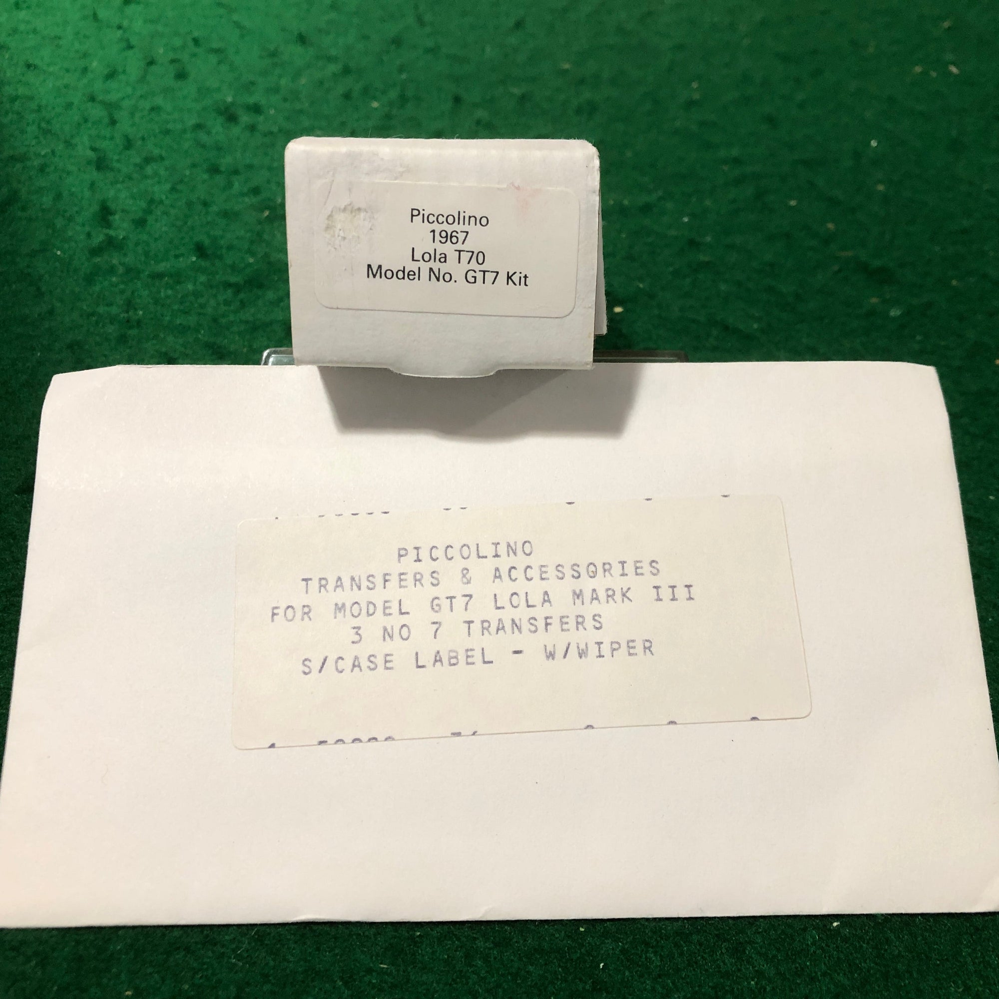 Lola T70  N 7 1967 Kit by Bellini Piccolino 1:76 (GT7/K)(w/Decals)