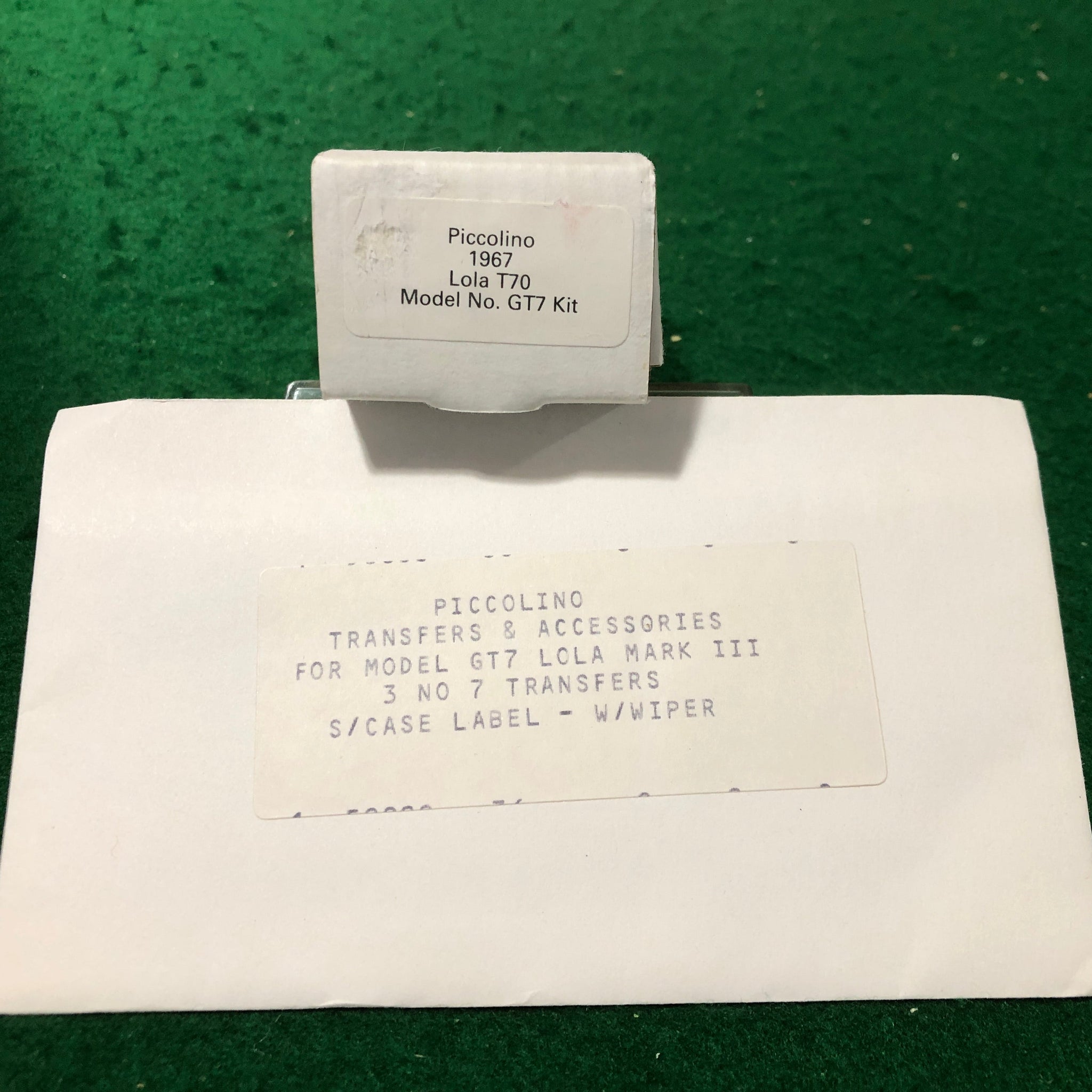 Lola T70  N 7 1967 Kit by Bellini Piccolino 1:76 (GT7/K)(w/Decals)