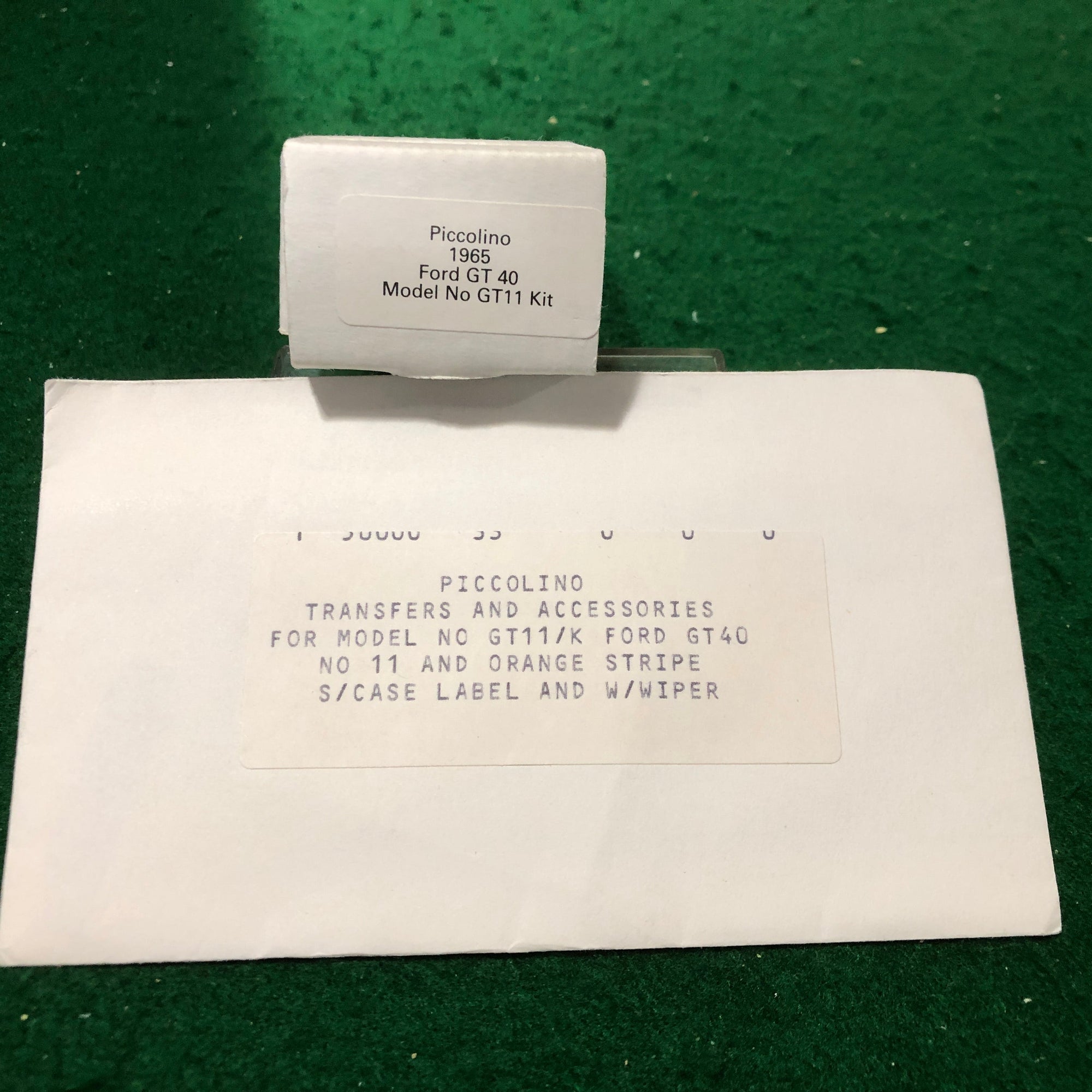 Ford GT 40 1965 N 11 Kit by Bellini Piccolino 1:76 (GT11/K)(w/Decals)(21)