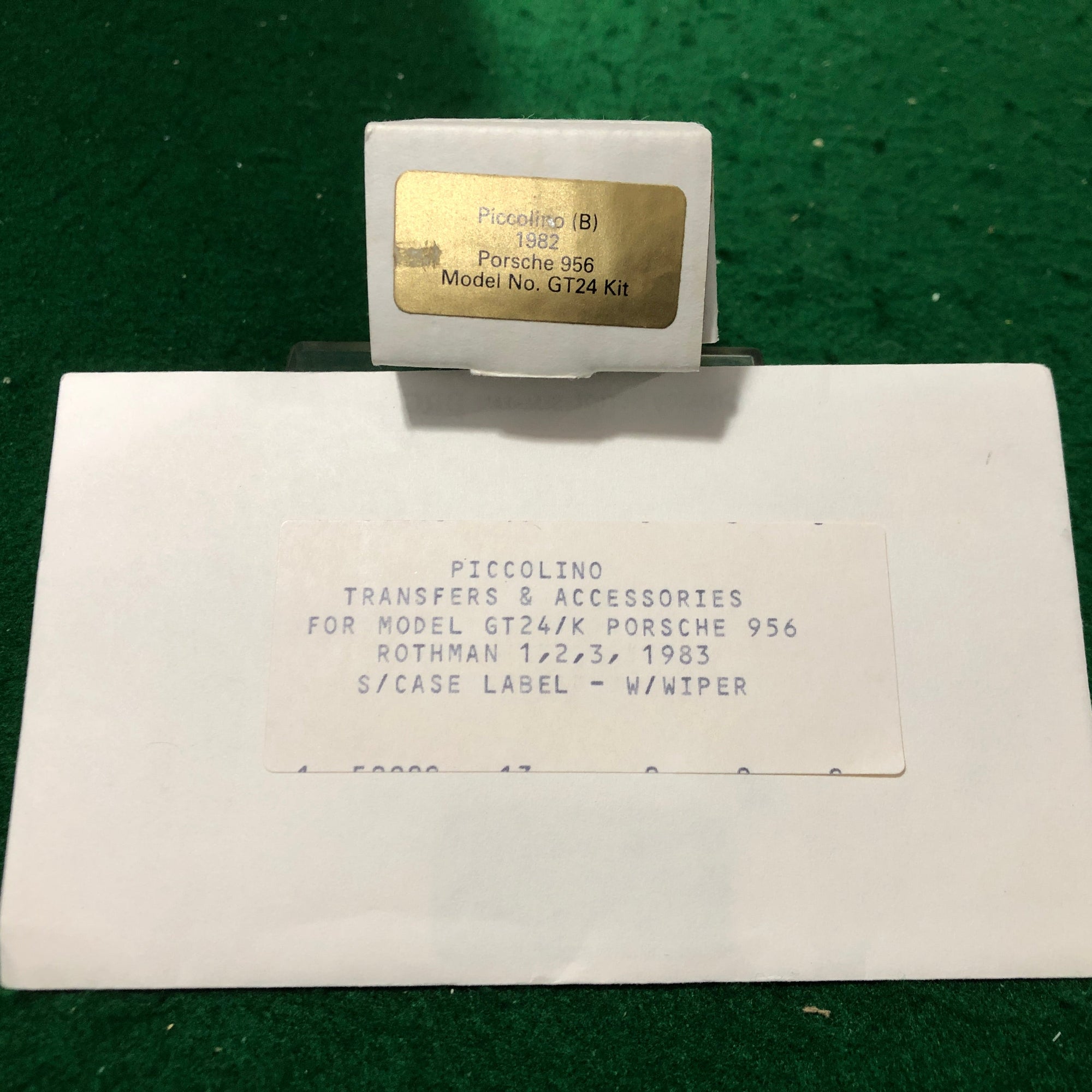 Porsche 956 Rothmans Ns 1/2/3 1983 Kit by Bellini Piccolino 1:76 (B)(GT24/K)(w/Decals)