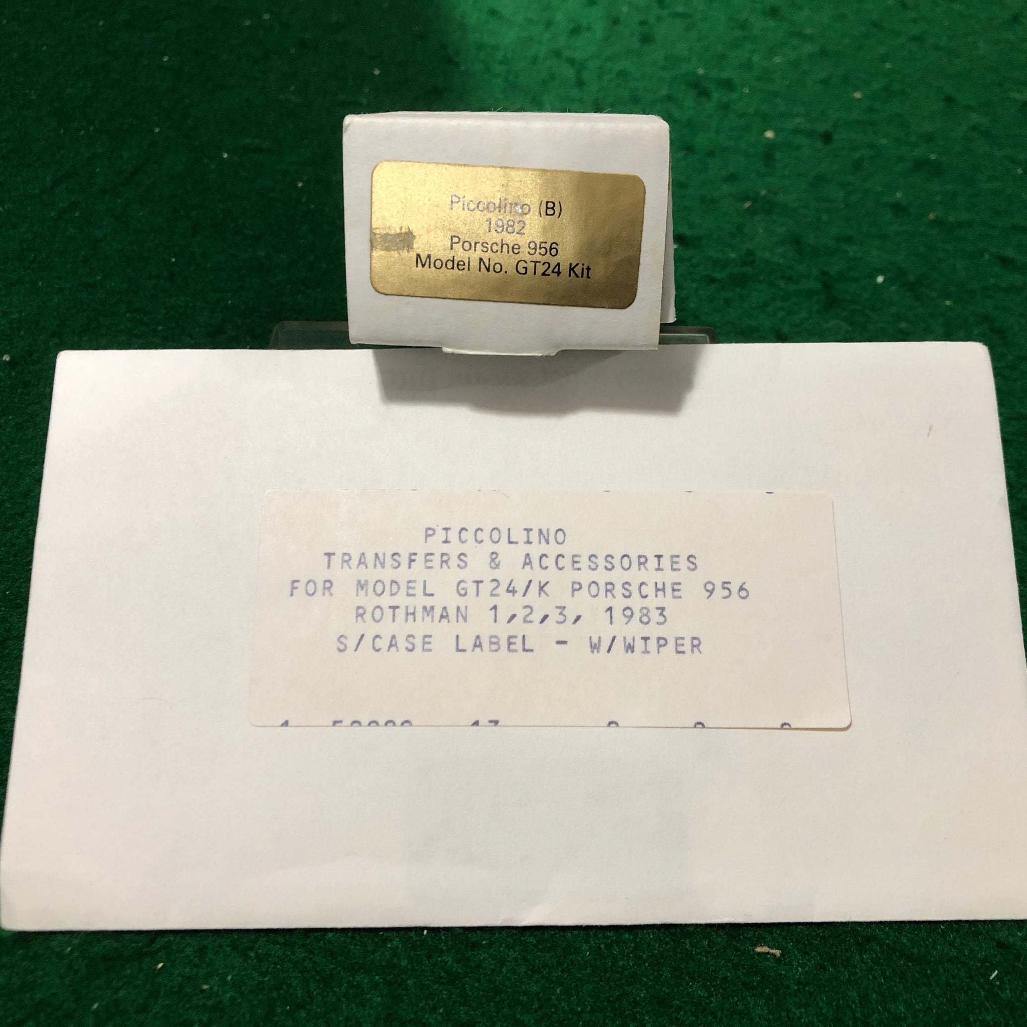 Porsche 956 Rothmans Ns 1/2/3 1983 Kit by Bellini Piccolino 1:76 (B)(GT24/K)(w/Decals)