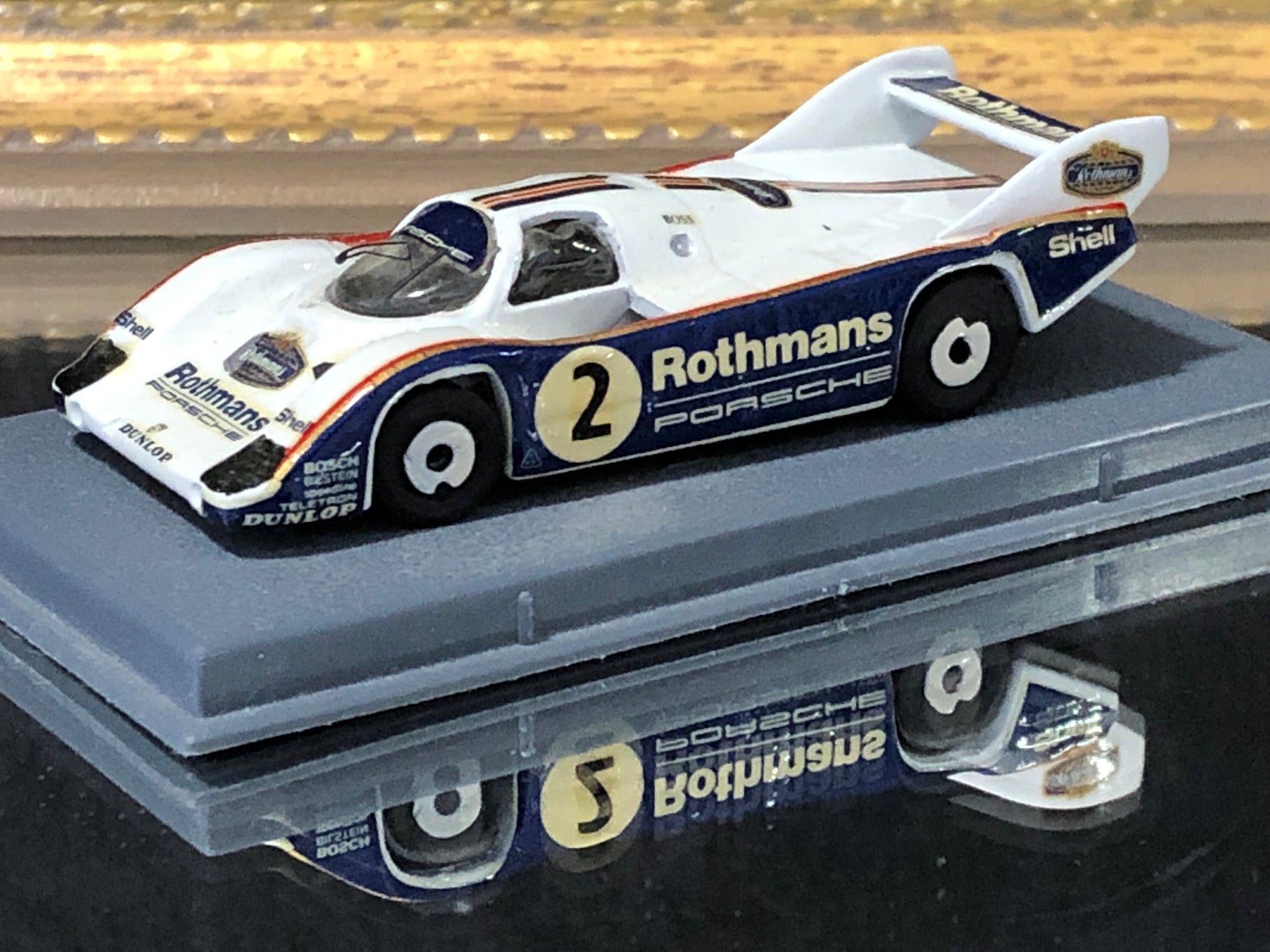 Porsche 956 Rothmans N 2 1983 by Bellini Piccolino 1:76 (C)(GT24/F)(No box)(12)