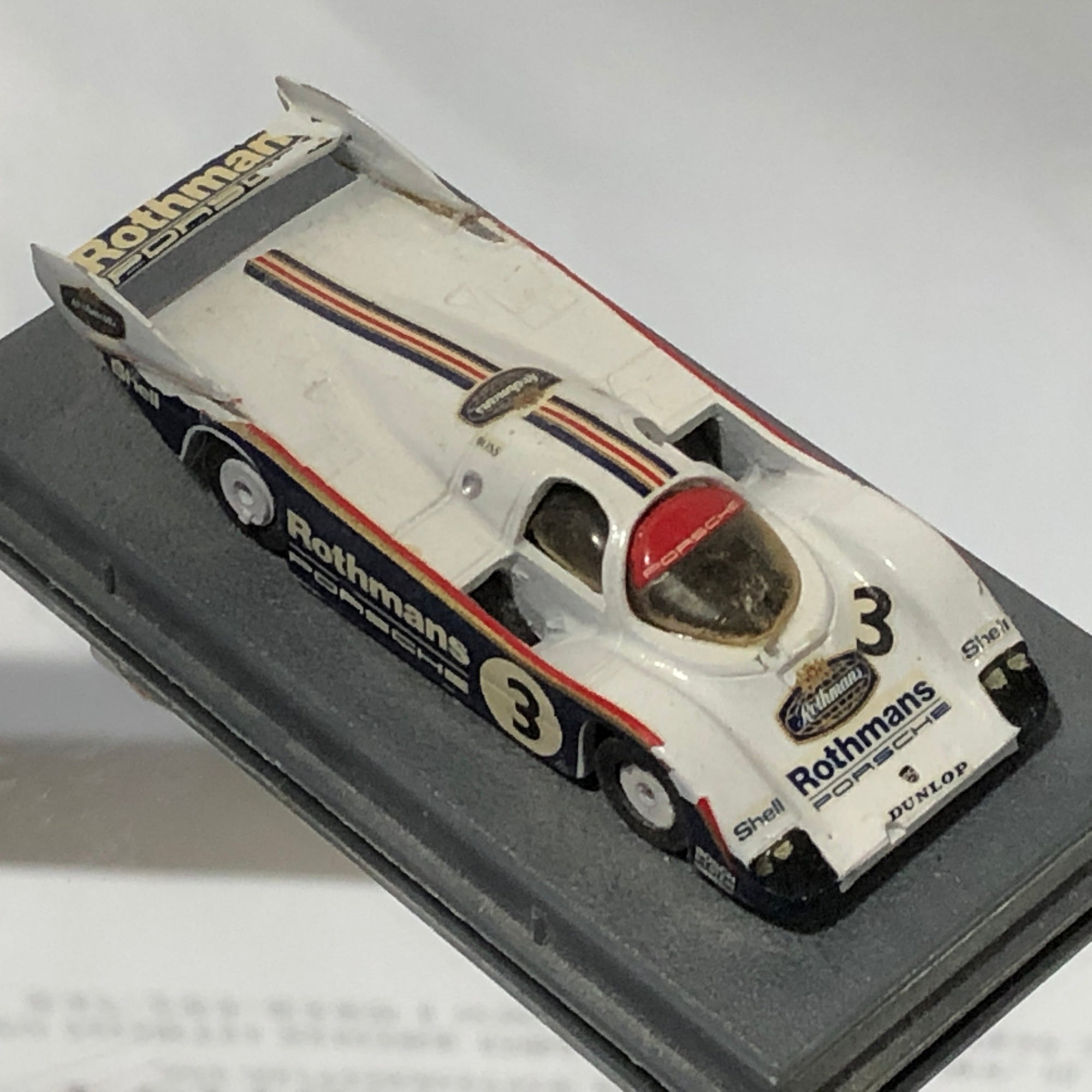 Porsche 956 Rothmans N 3 1983 by Bellini Piccolino 1:76 (C)(GT24/F)(No box)