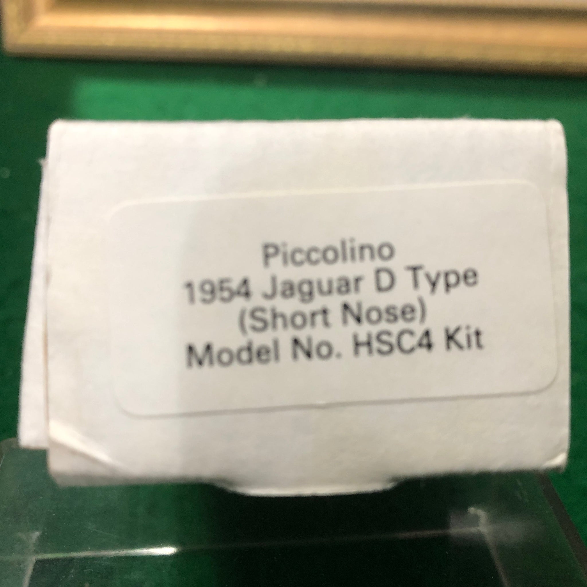 Jaguar D Type Short Nose N 4 1954 Kit by Bellini Piccolino 1:76 (HSC4/K)(w/Decals)