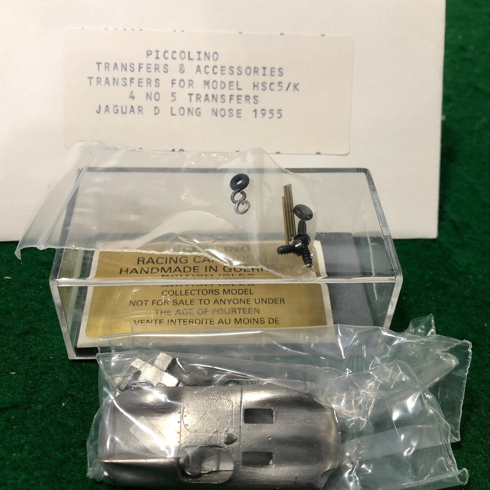 Jaguar D Type N 5 1955 Kit by Bellini Piccolino 1:76 (HSC5/K)(w/Decals)