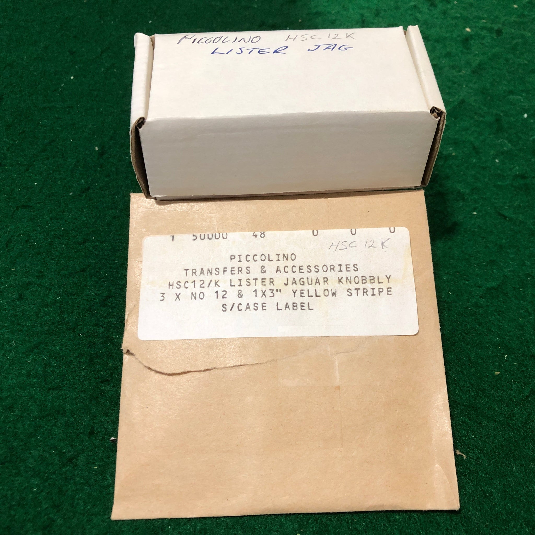 Lister Jaguar N 12 1959 Kit by Bellini Piccolino 1:76 (HSC12/K)(w/Decals)