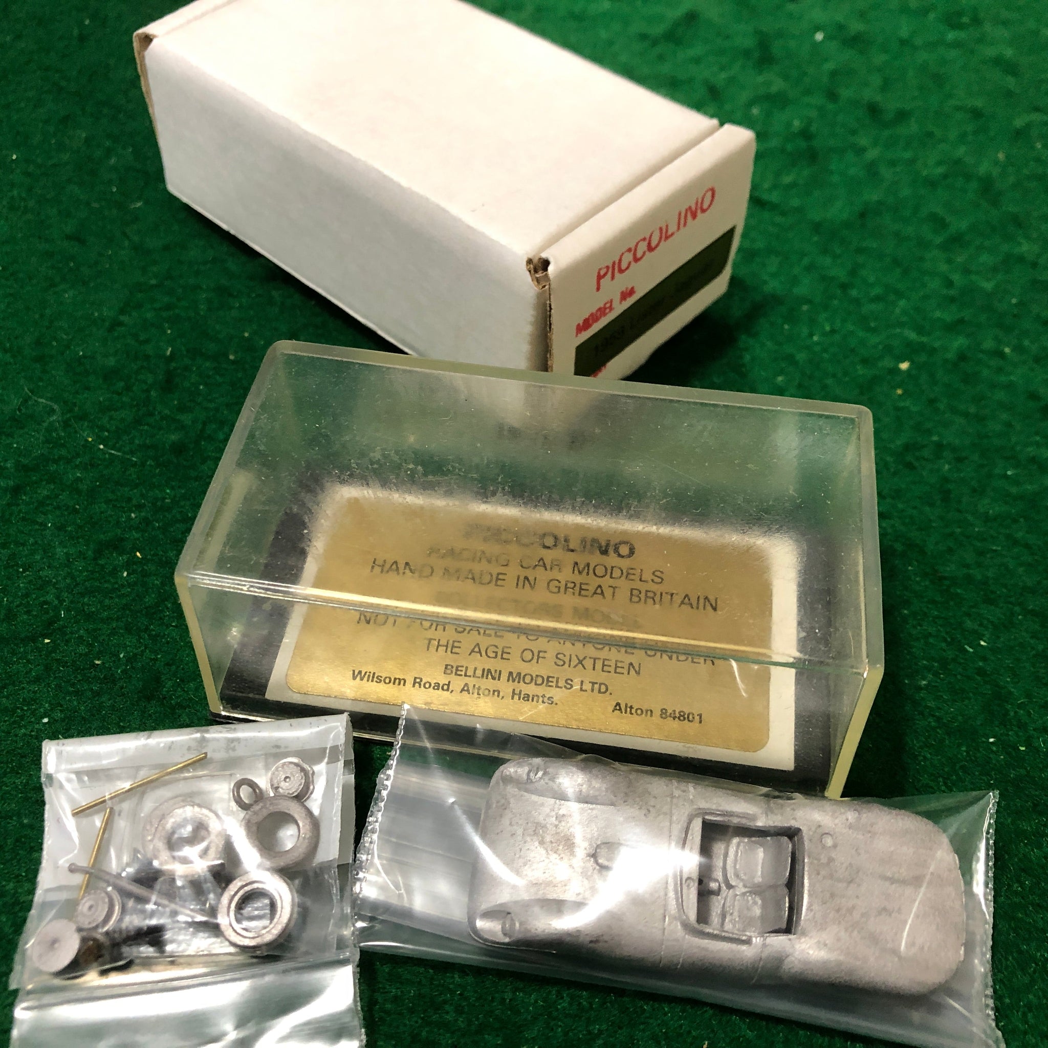 Lister Jaguar N 13 1959 Kit by Bellini Piccolino 1:76 (HSC13/K)(w/Decals)