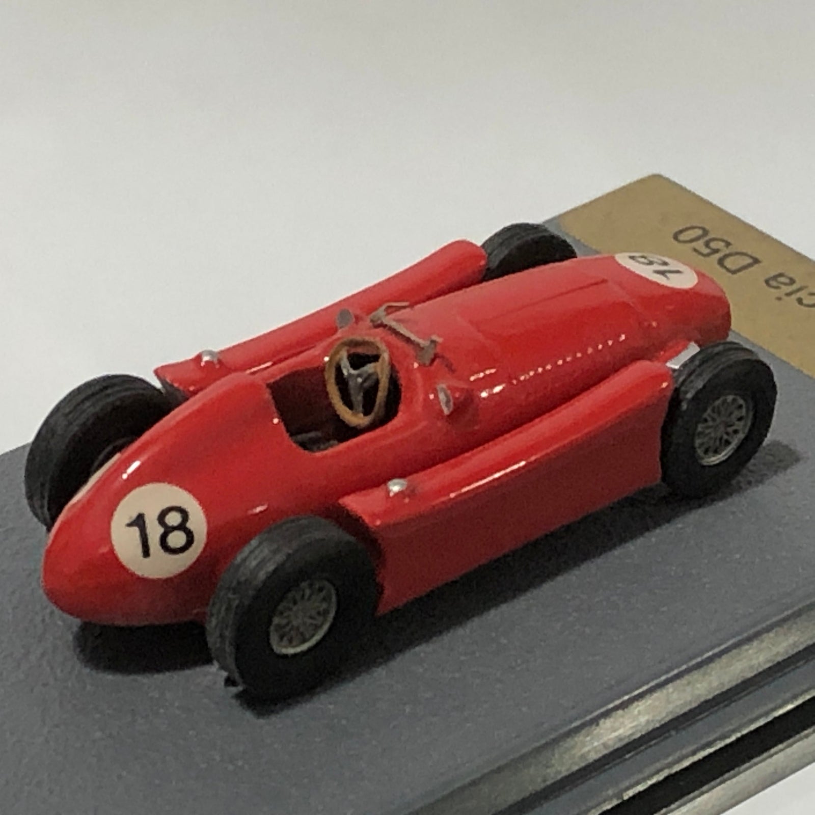 Lancia D50 N 18 1955 by Bellini Piccolino 1:76 (/F)(No box)
